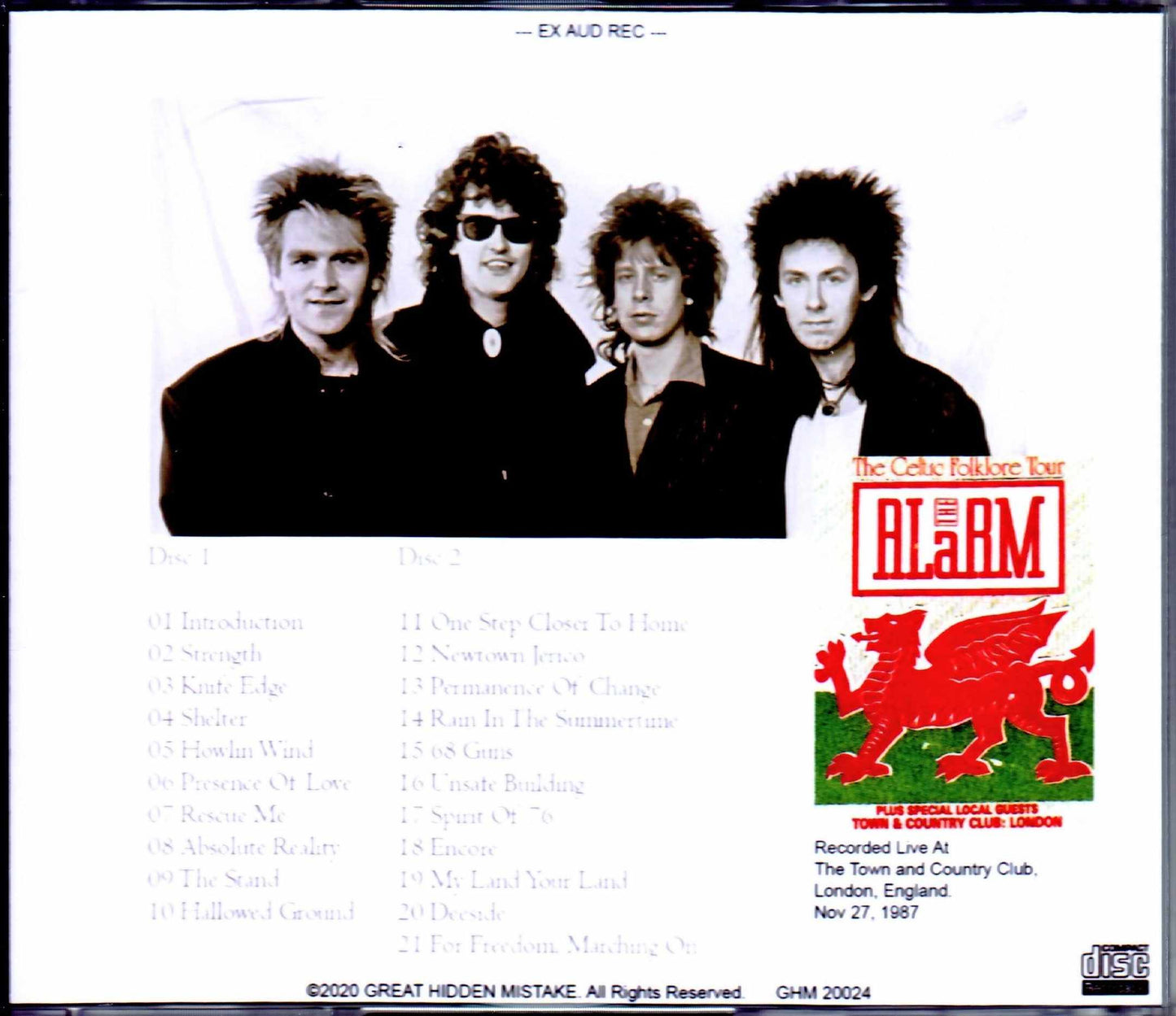 Alarm/London,UK 1987