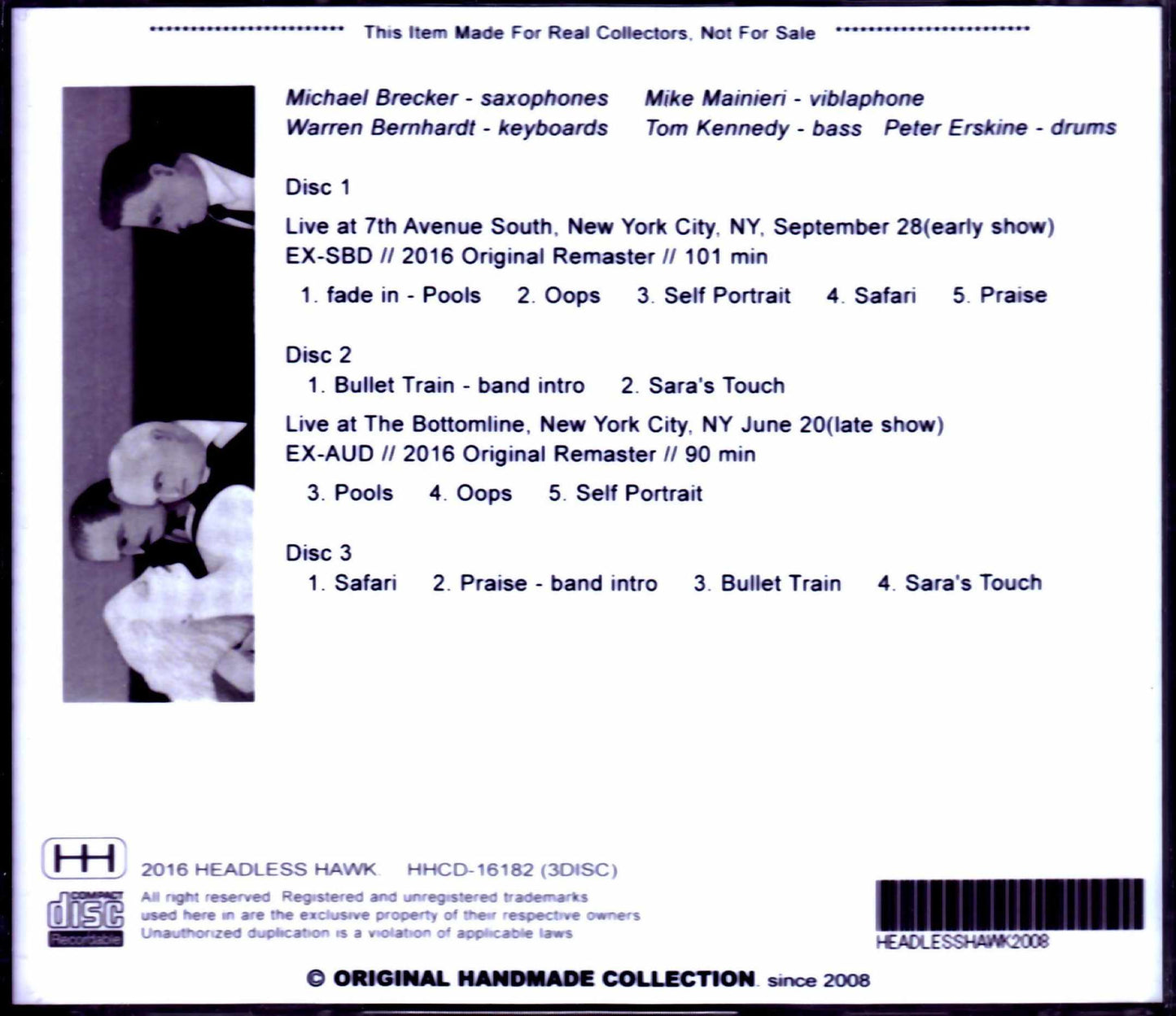 Steps Ahead,Michael Brecker,Mike Mainieri/NY,USA 1984 2Shows