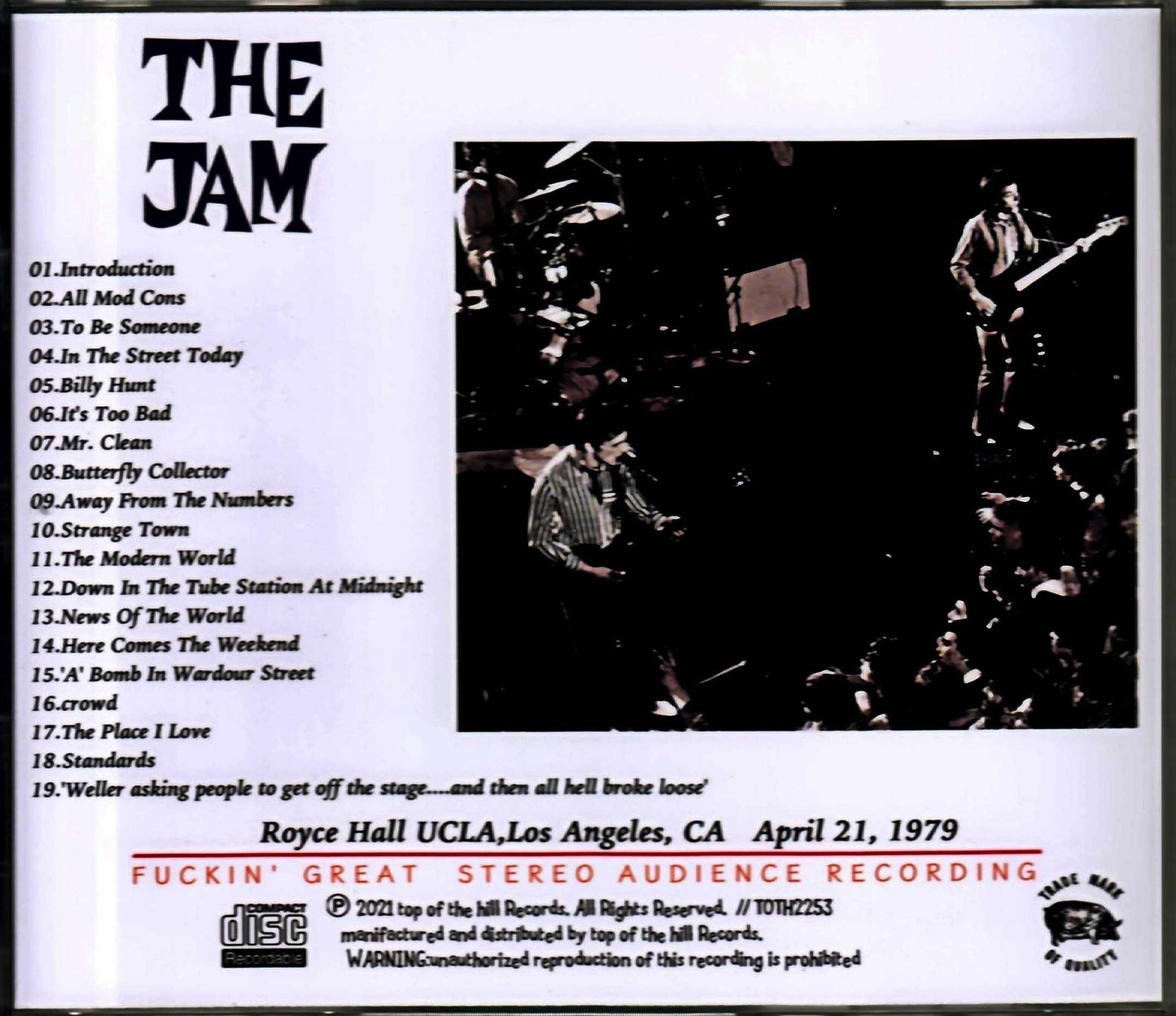 The Jam/CA,USA 1979