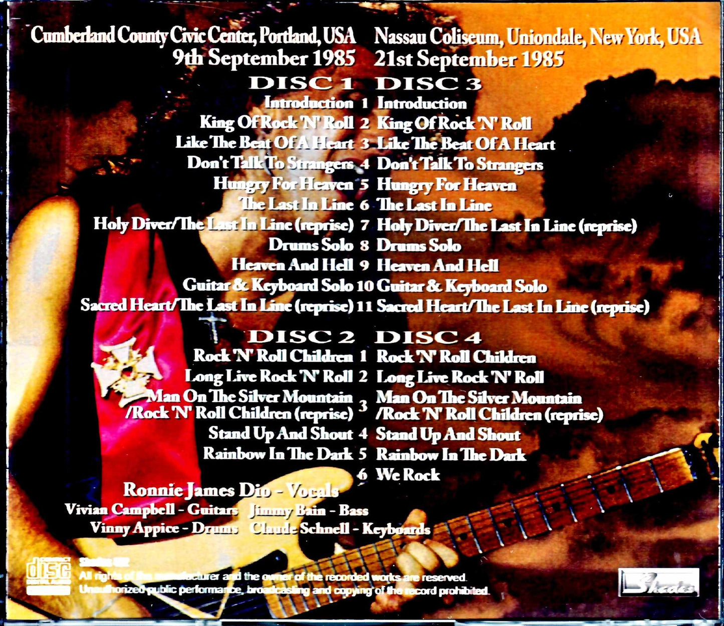 Dio/North America Tour Collection 1985