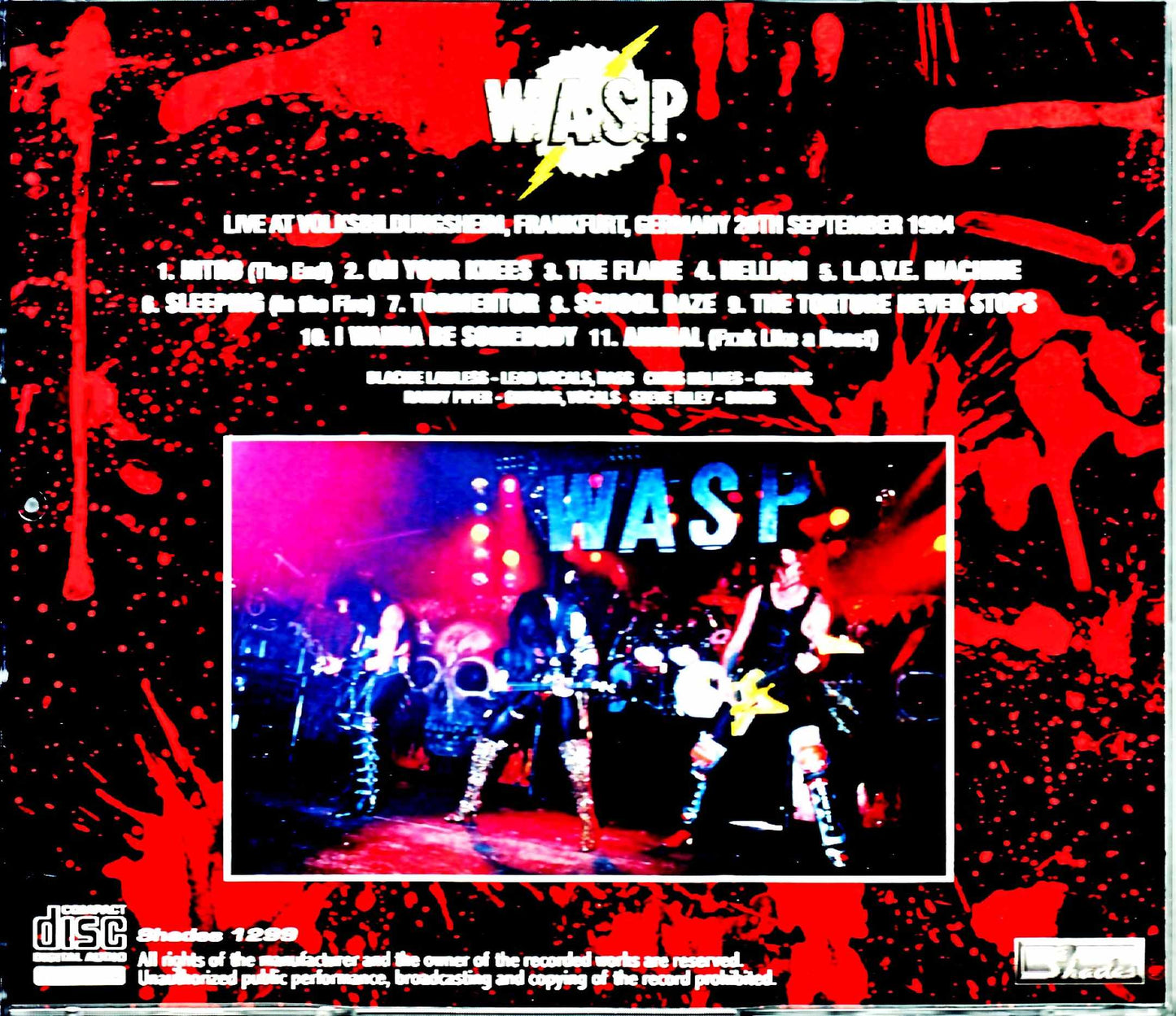 W.A.S.P./Germany 1984