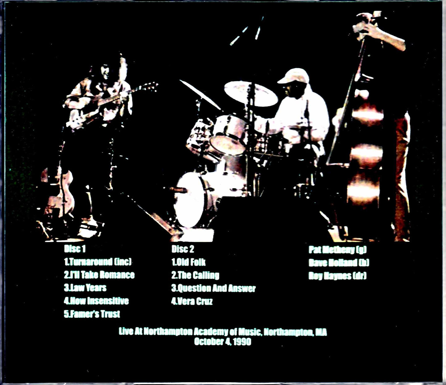 Pat Metheny Trio/MA,USA 1990