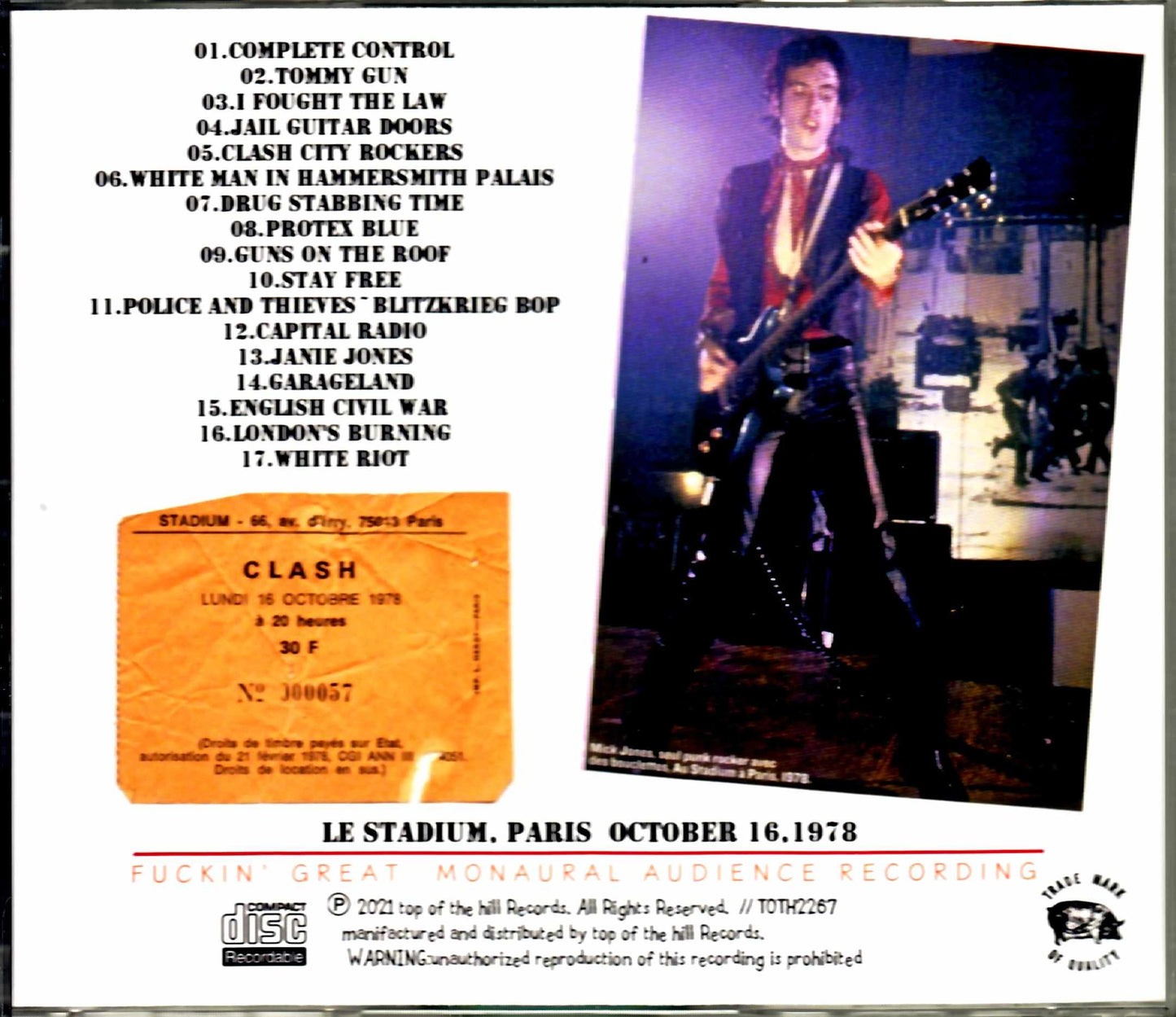 Clash/France 1978 Upgrade
