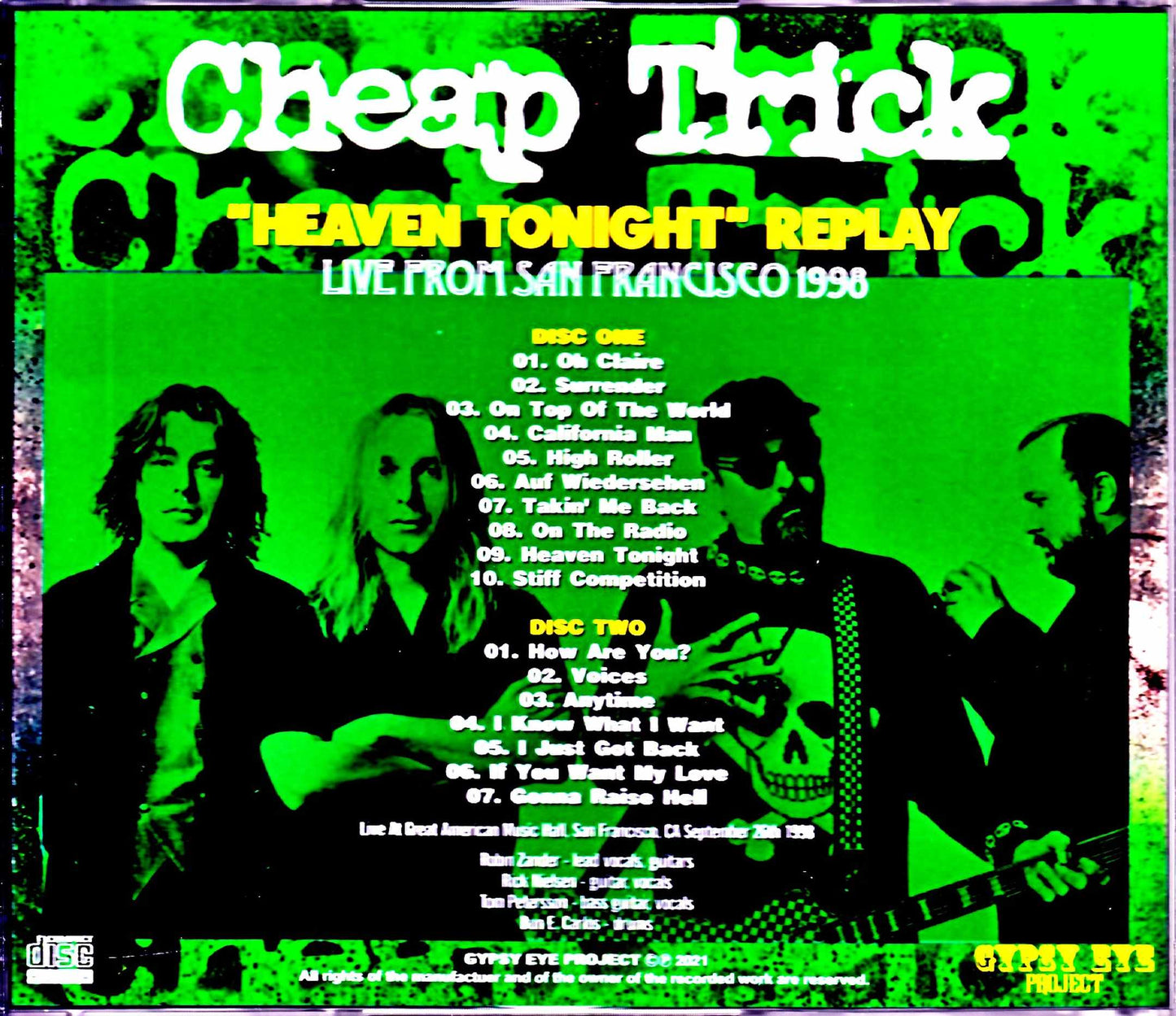 Cheap Trick/CA,USA 1998 Complete