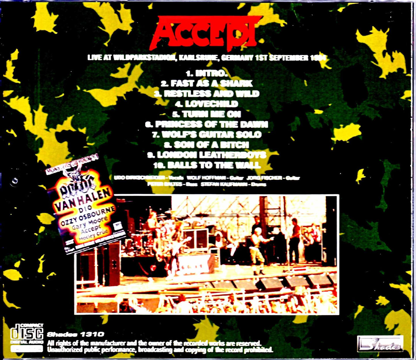 Accept/Germany 9.1.1984