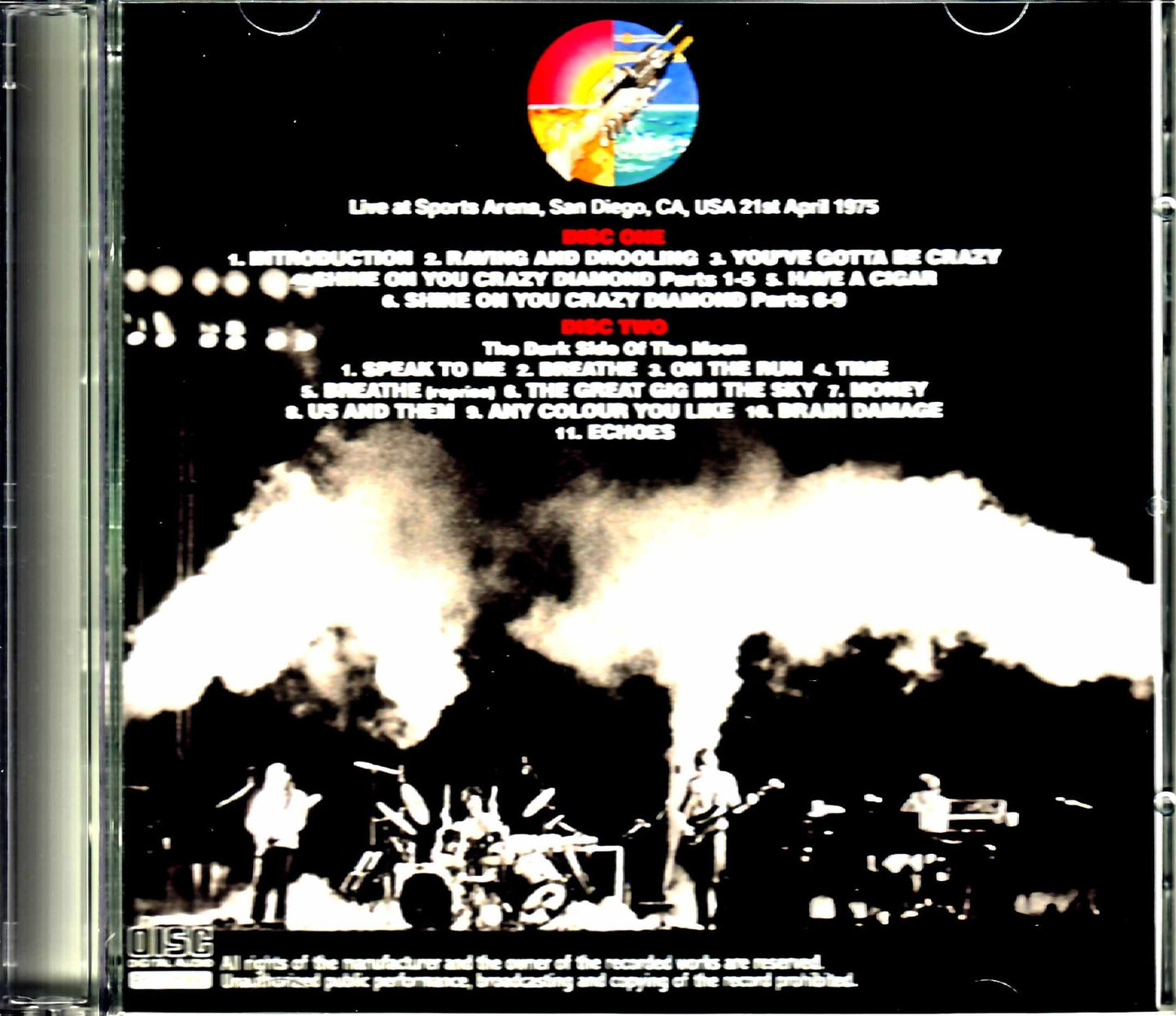 Pink Floyd/CA, USA 4.21.1975