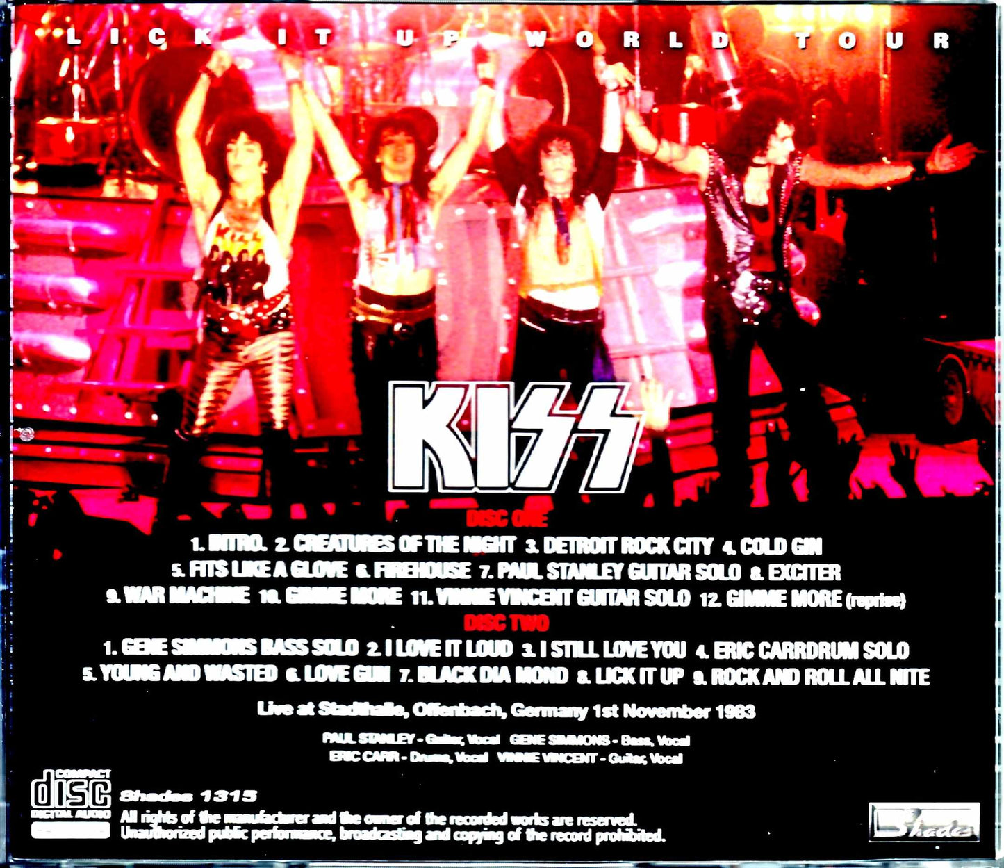 Kiss/Germany 11.1.1983
