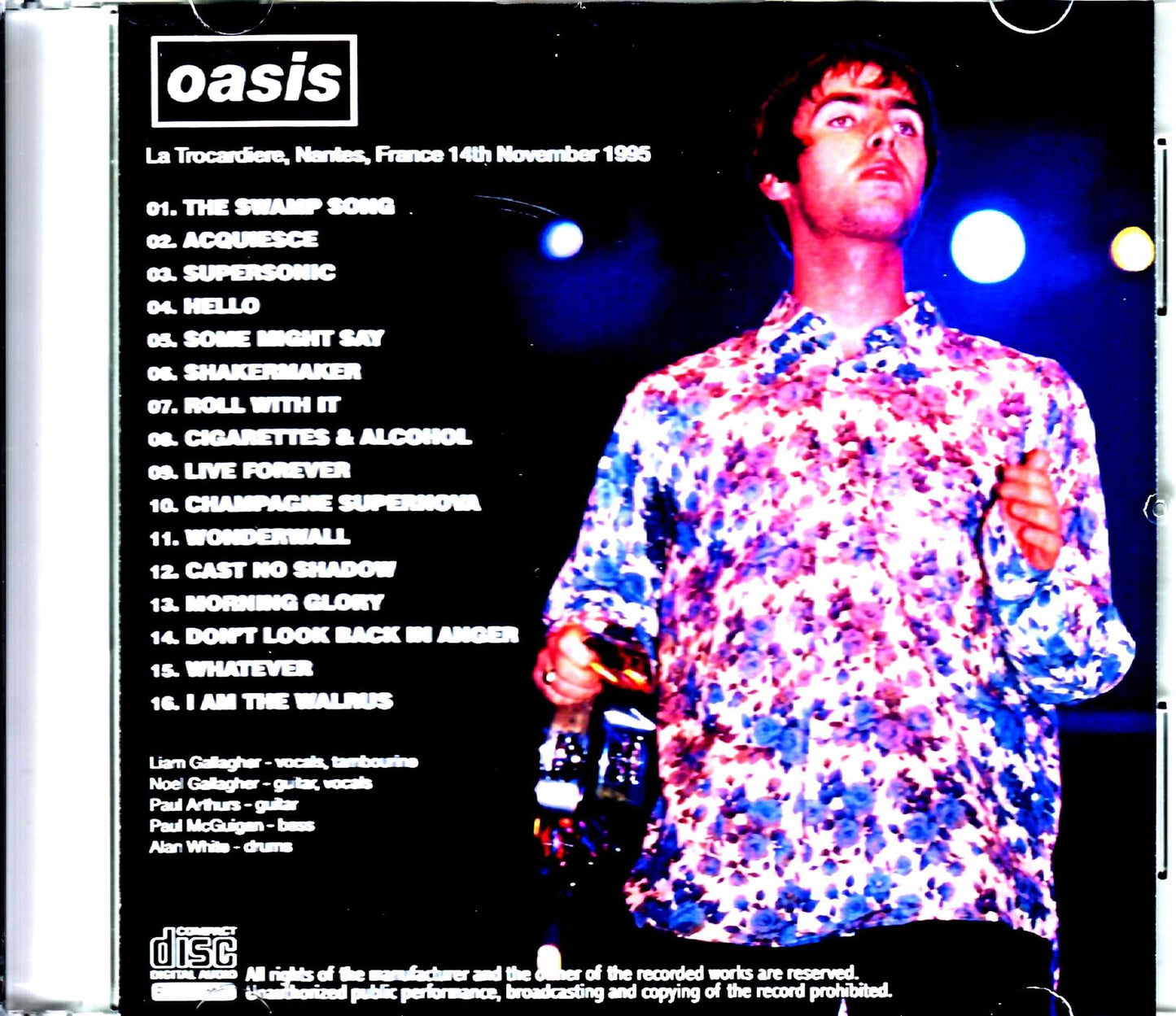 Oasis/France 1995