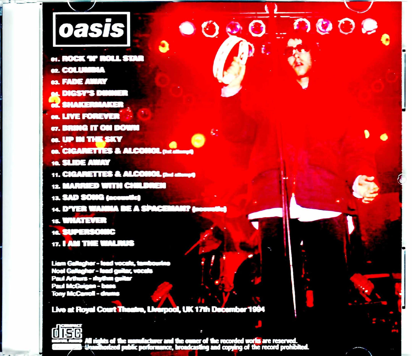 Oasis/UK 12.17.1994