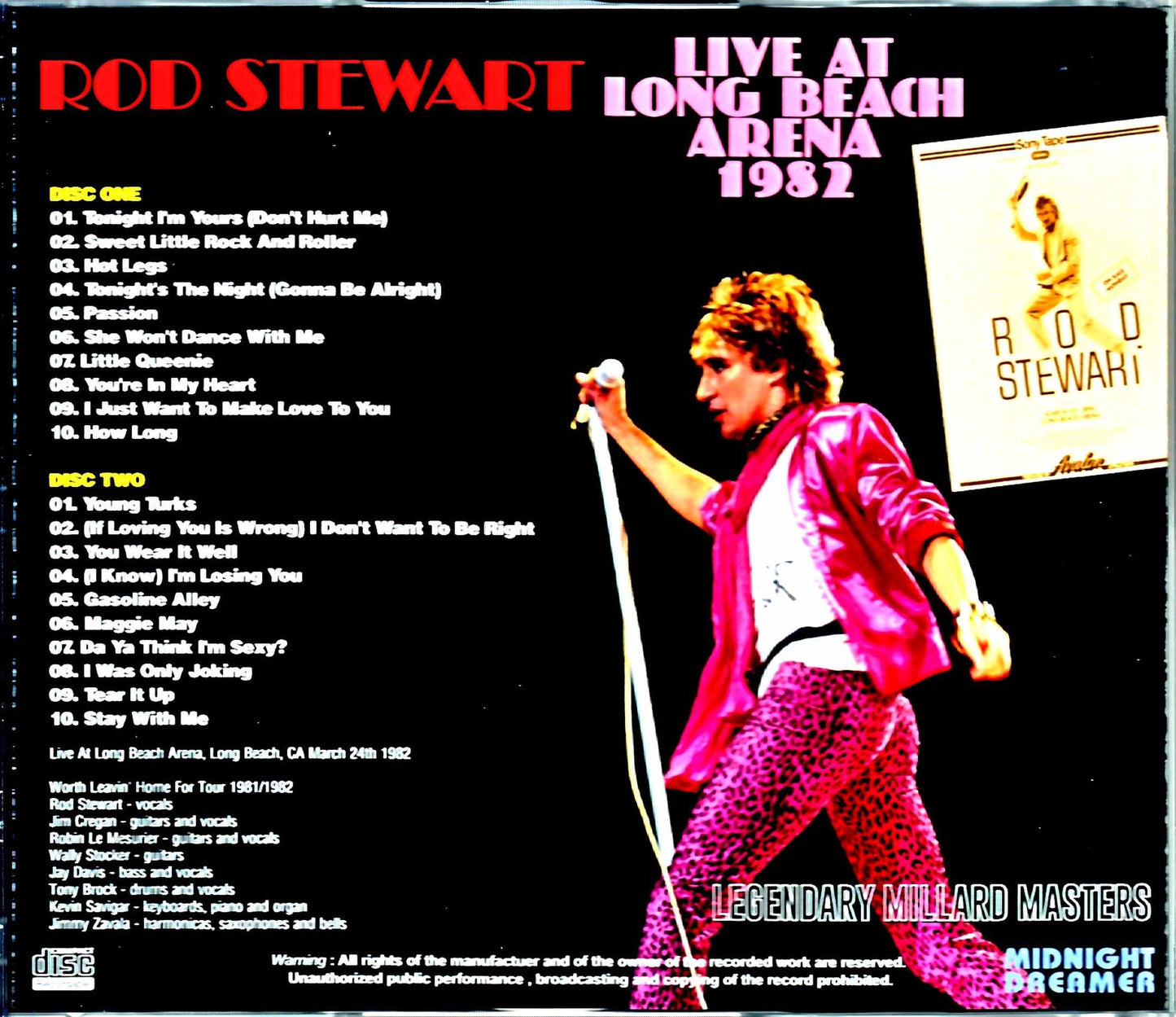 Rod Stewart/CA, USA 1982