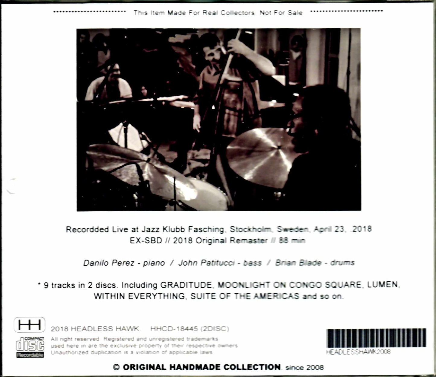 Children of the Light Danilo Perez,John Patitucci,Brian Blade/Sweden 2018 Complete