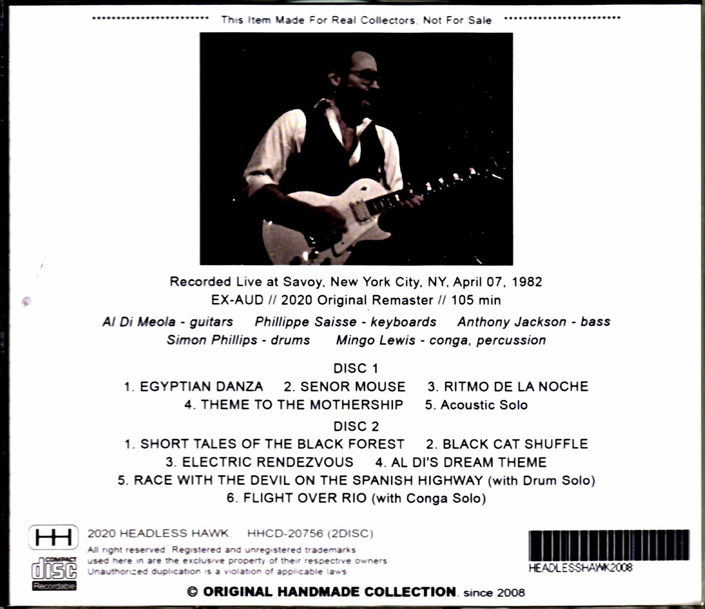 Al di Meola/NY, USA 1982