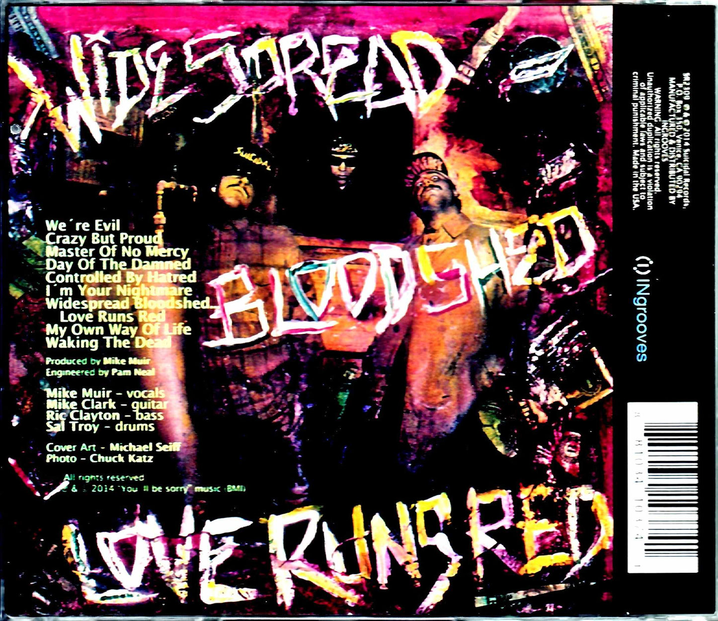 No Mercy/Widespread Bloodshed... Love Runs Red