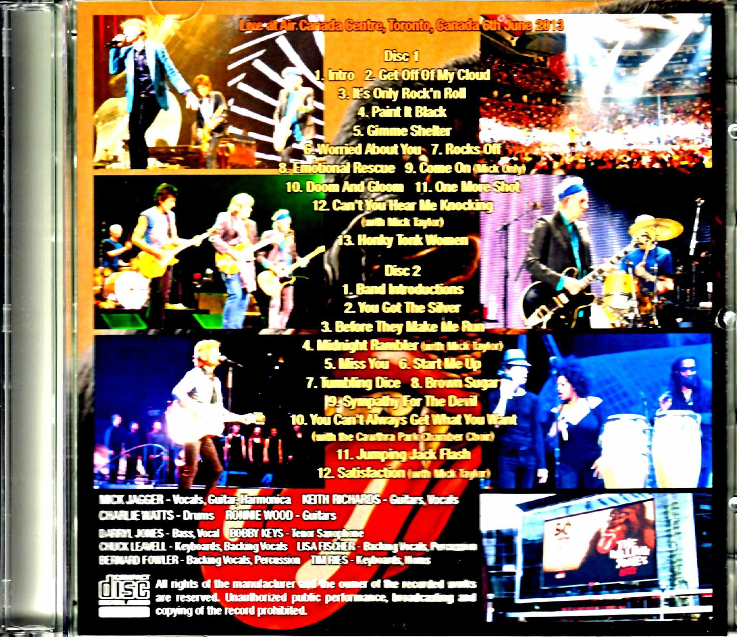 Rolling Stones/Canada 6.6.2013
