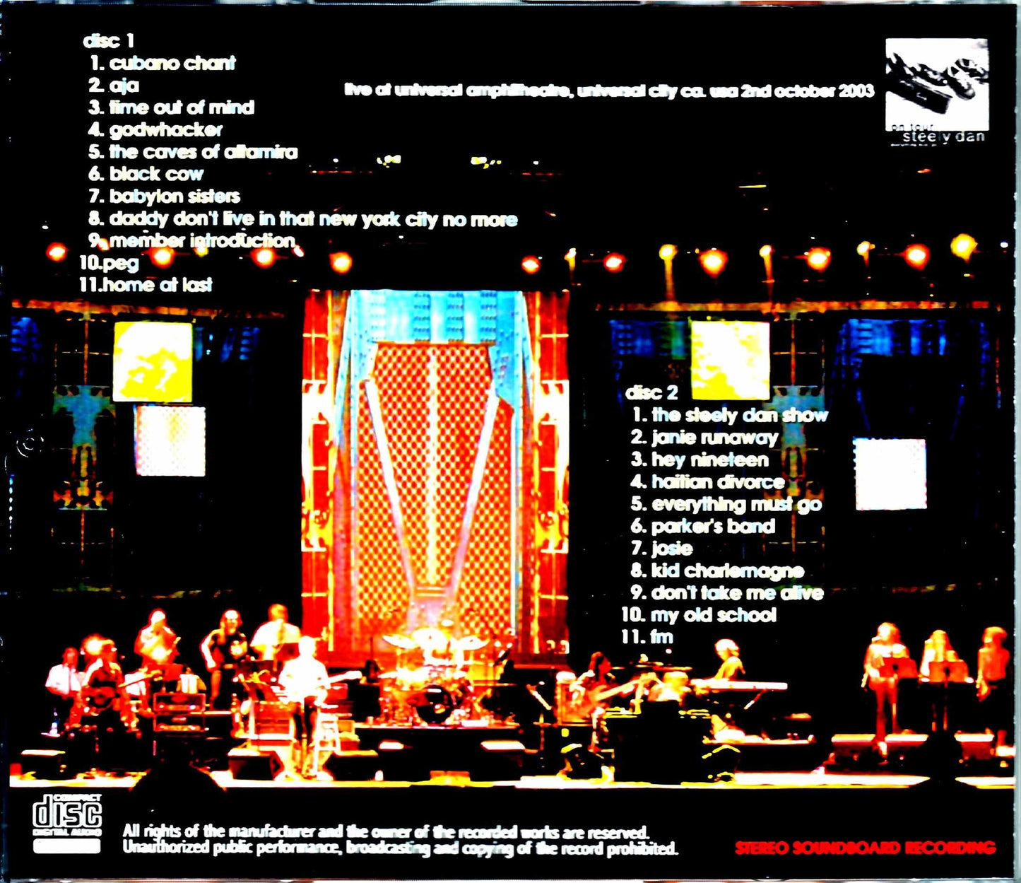Steely Dan/CA, USA 2003
