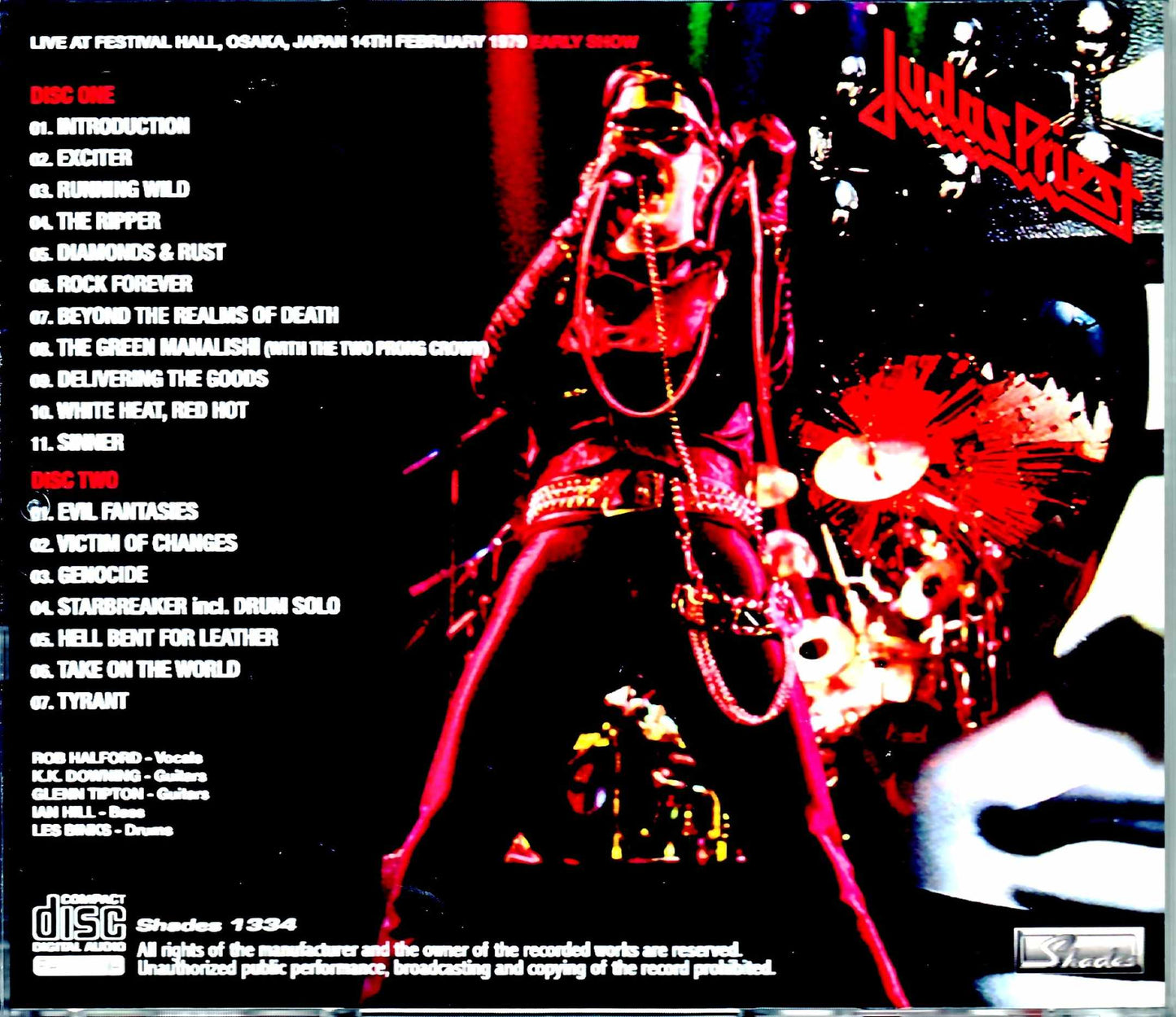 Judas Priest/Osaka,Japan 2.14.1979 Upgrade