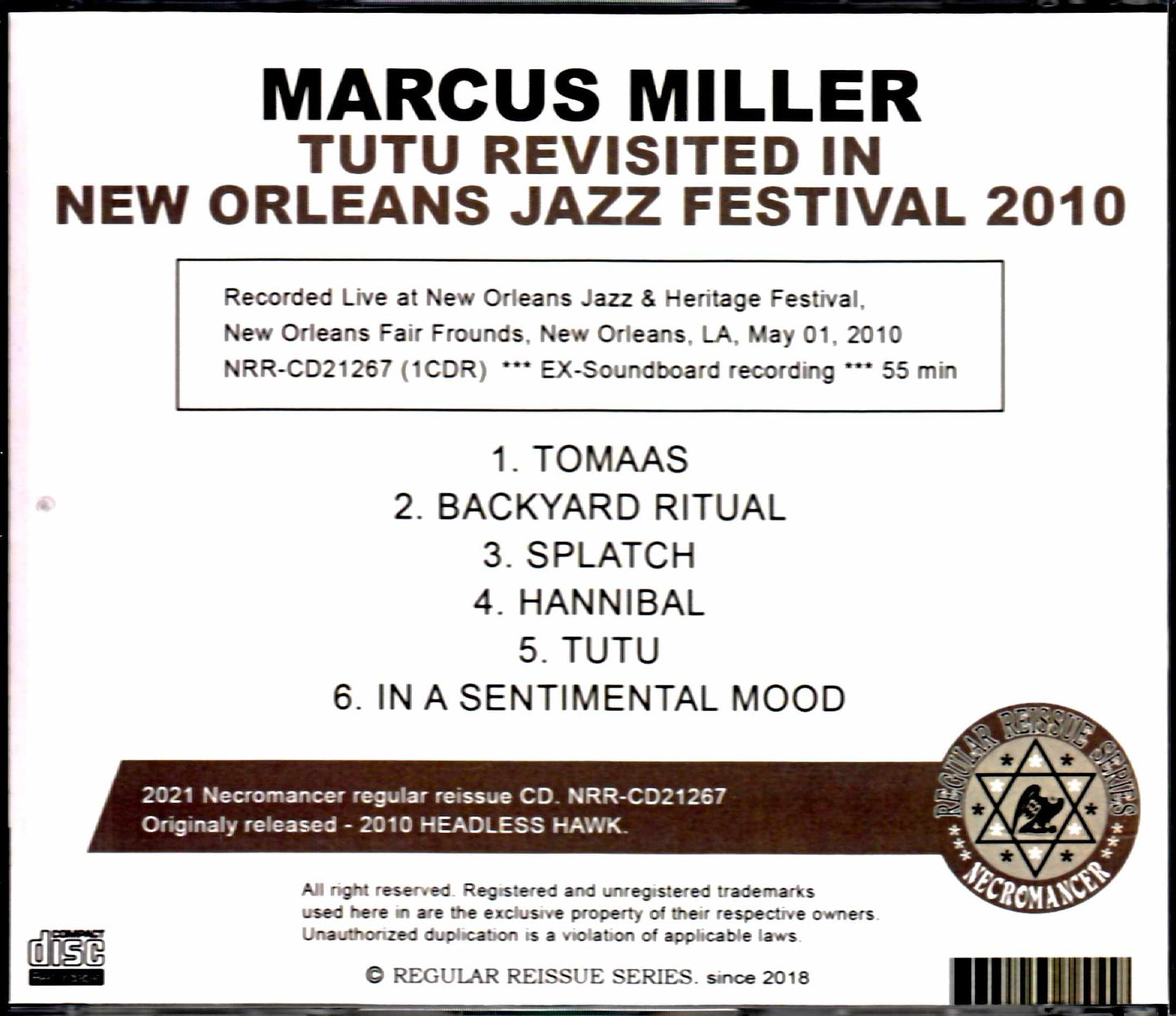Marcus Miller/LA, USA 2010
