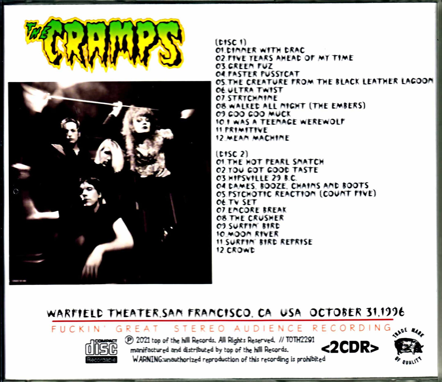Cramps/CA, USA 1996