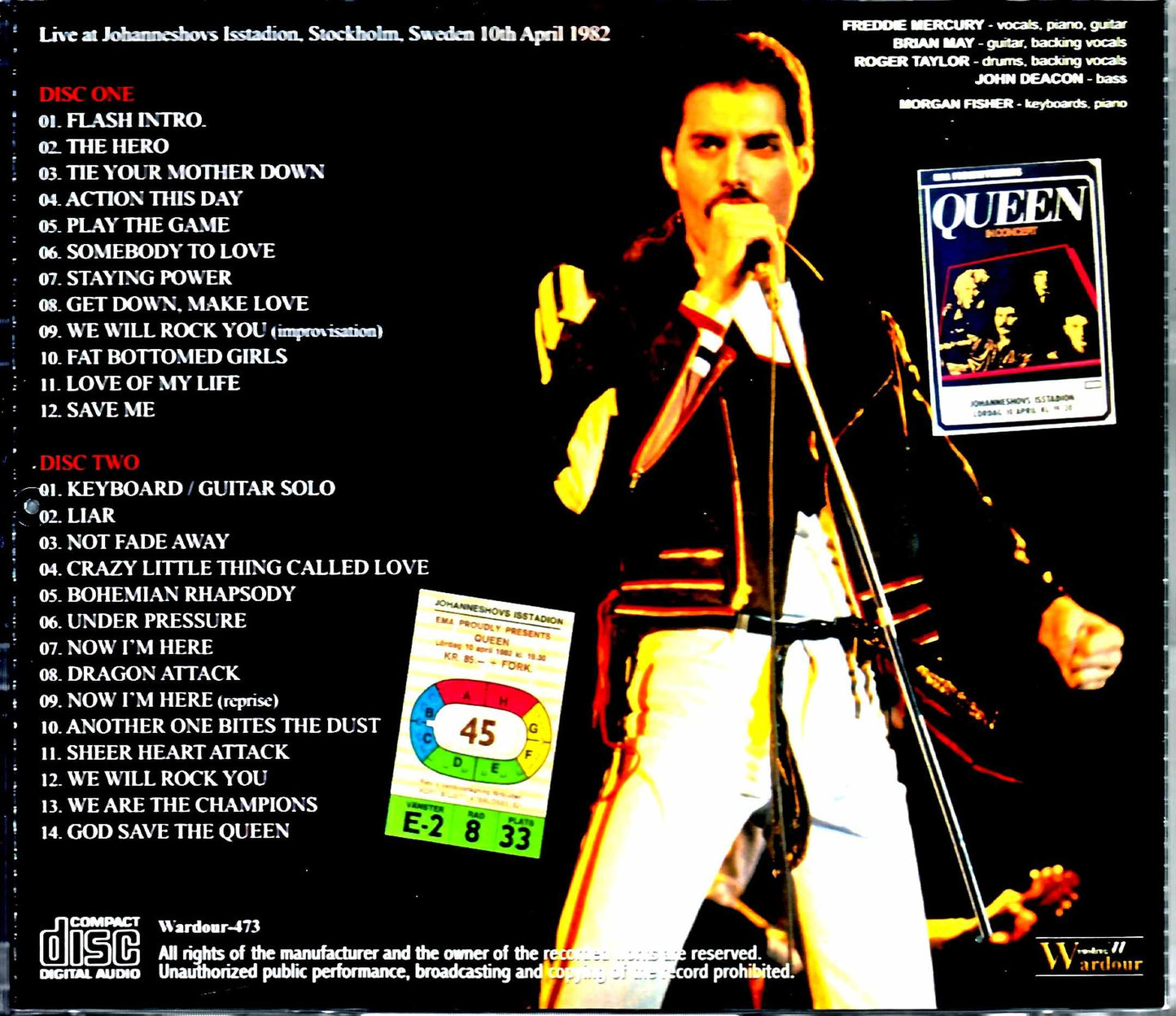 Queen/Sweden 1982 2Source Mix