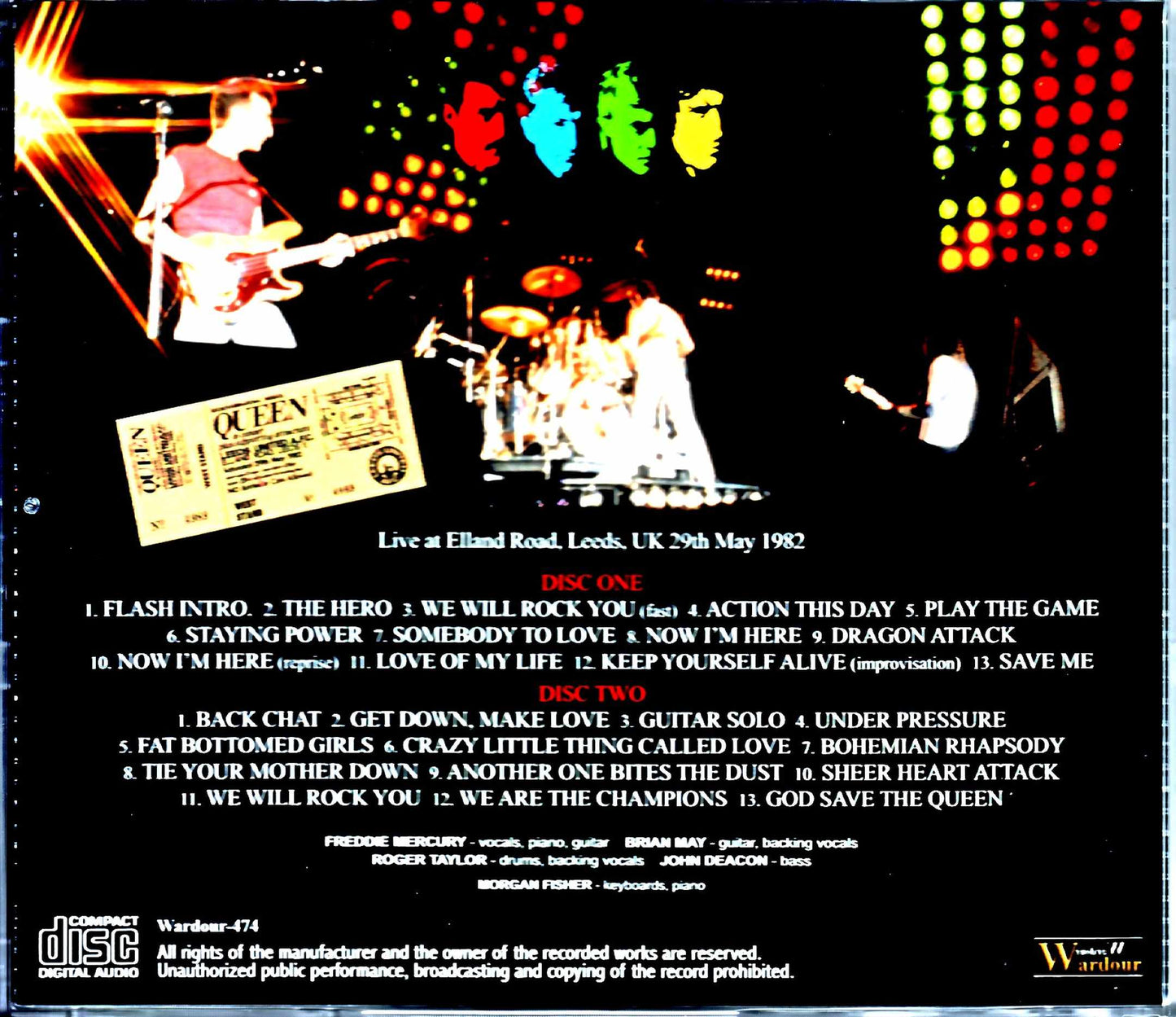 Queen/England,UK 1982 2Source Mix