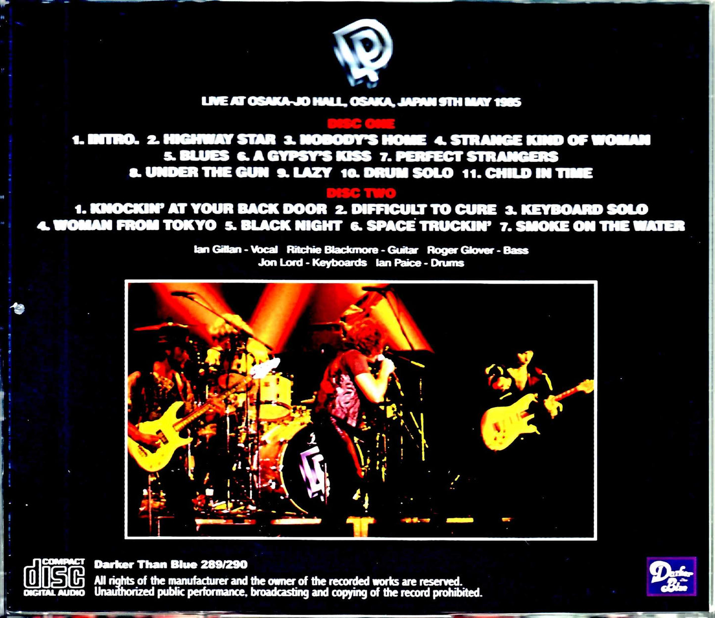 Deep Purple/Osaka,Japan 5.9.1985 Upgrade