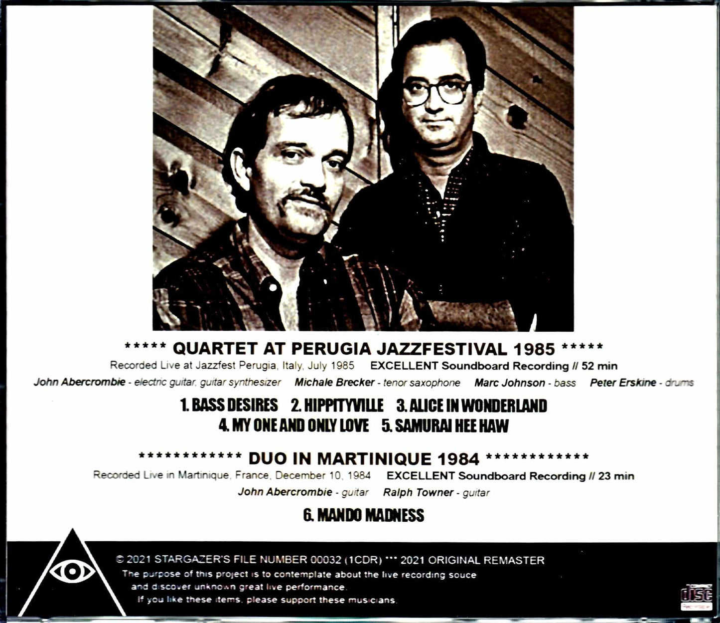 John Abercrombie John Abercrombie/Italy 1985 & more