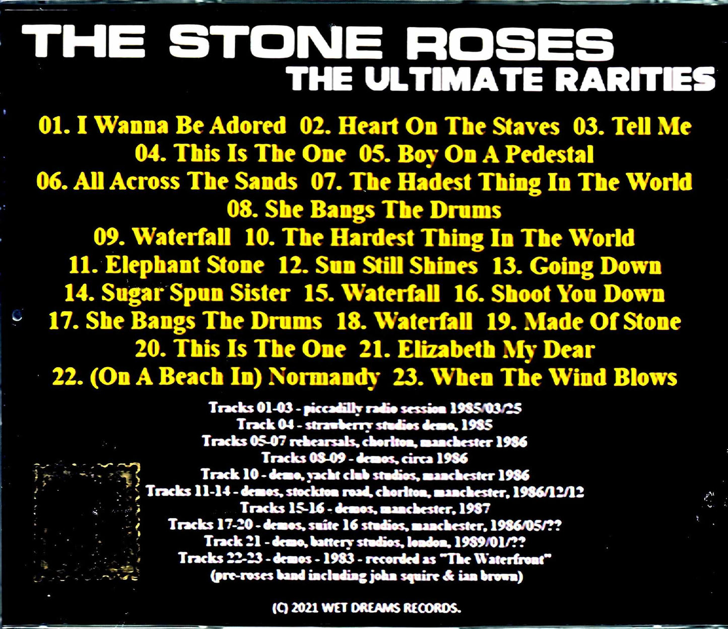 Stone Roses/Ultimate Rarities 1983 - 1996