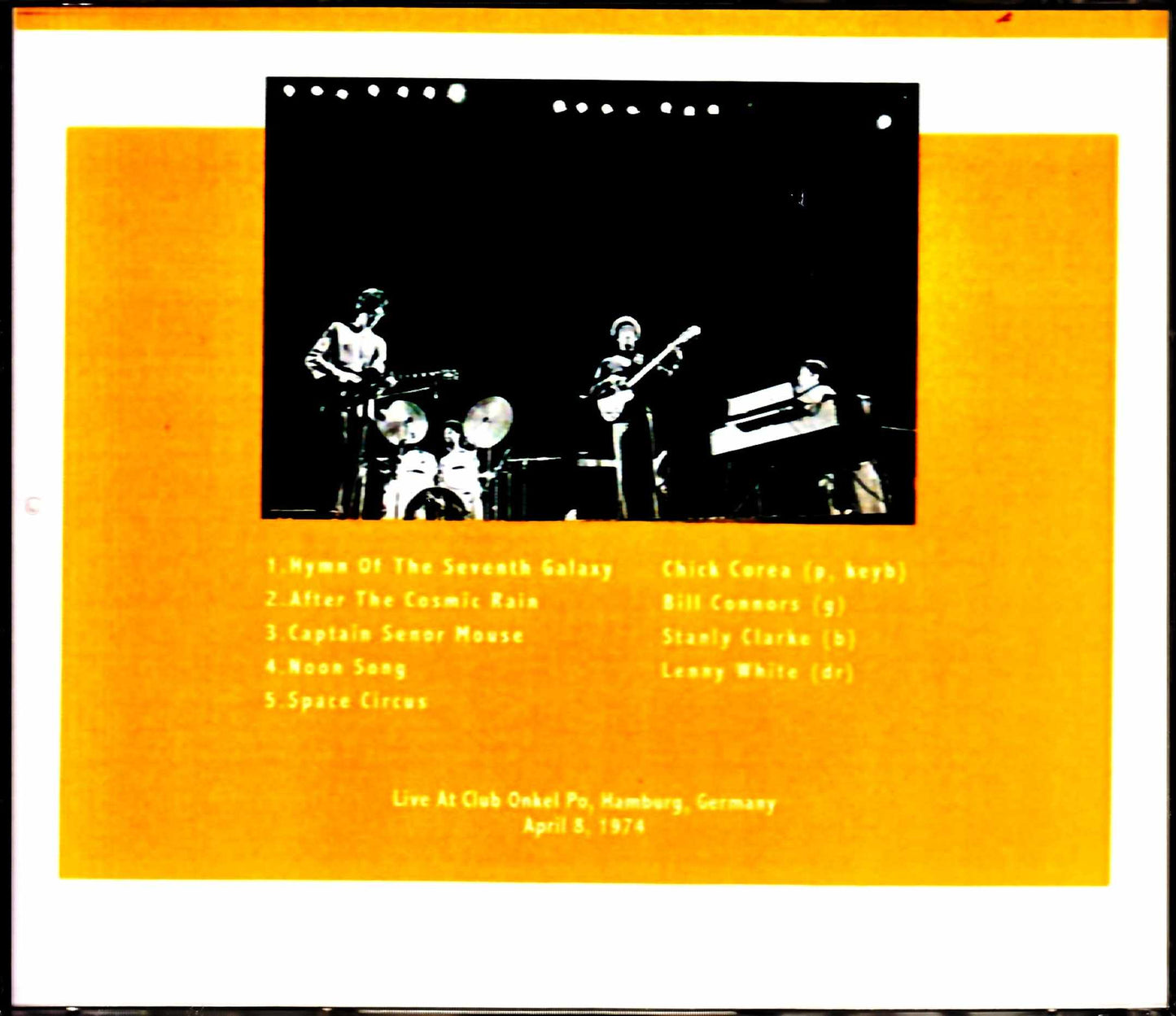 Return to Forever/Germany 1974 Complete