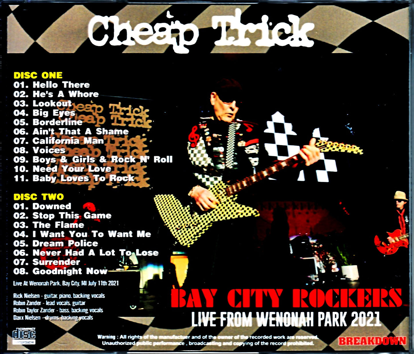 Cheap Trick/MI,USA 2021 Complete