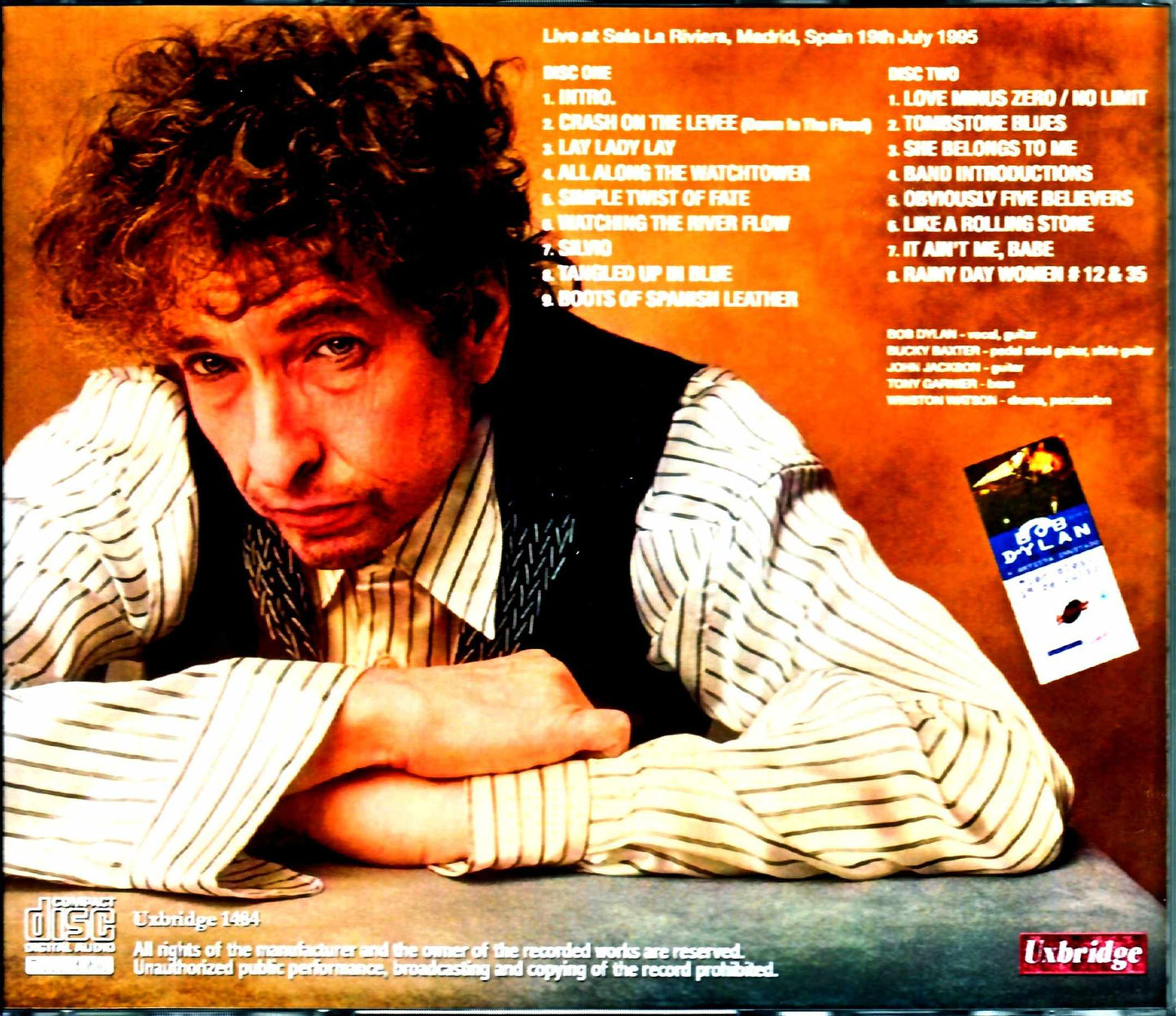 Bob Dylan/Spain 1995