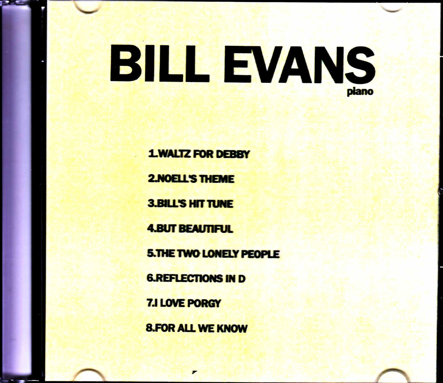Bill Evans/CT, USA 1980