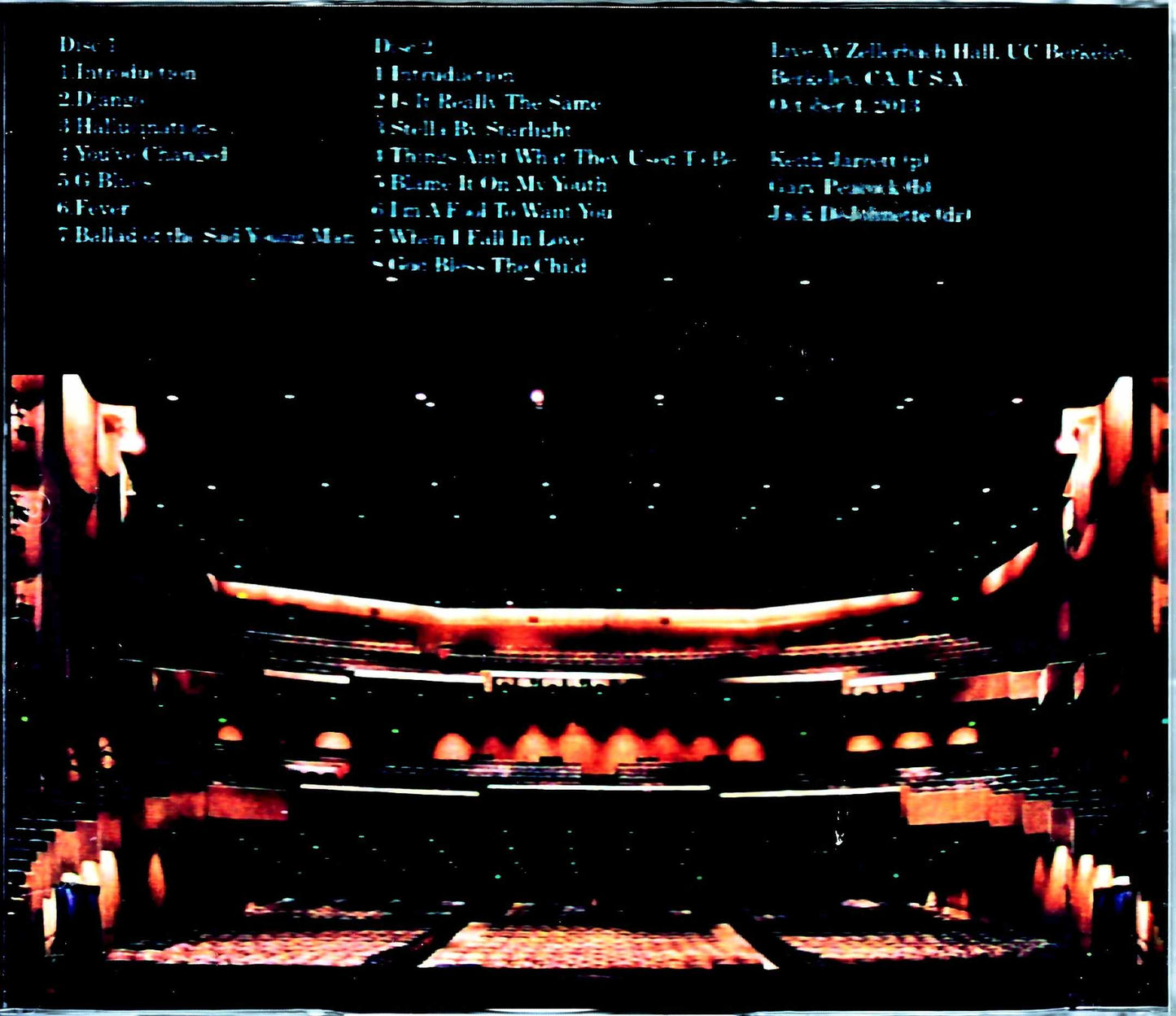 Keith Jarrett Trio/CA,USA 2013