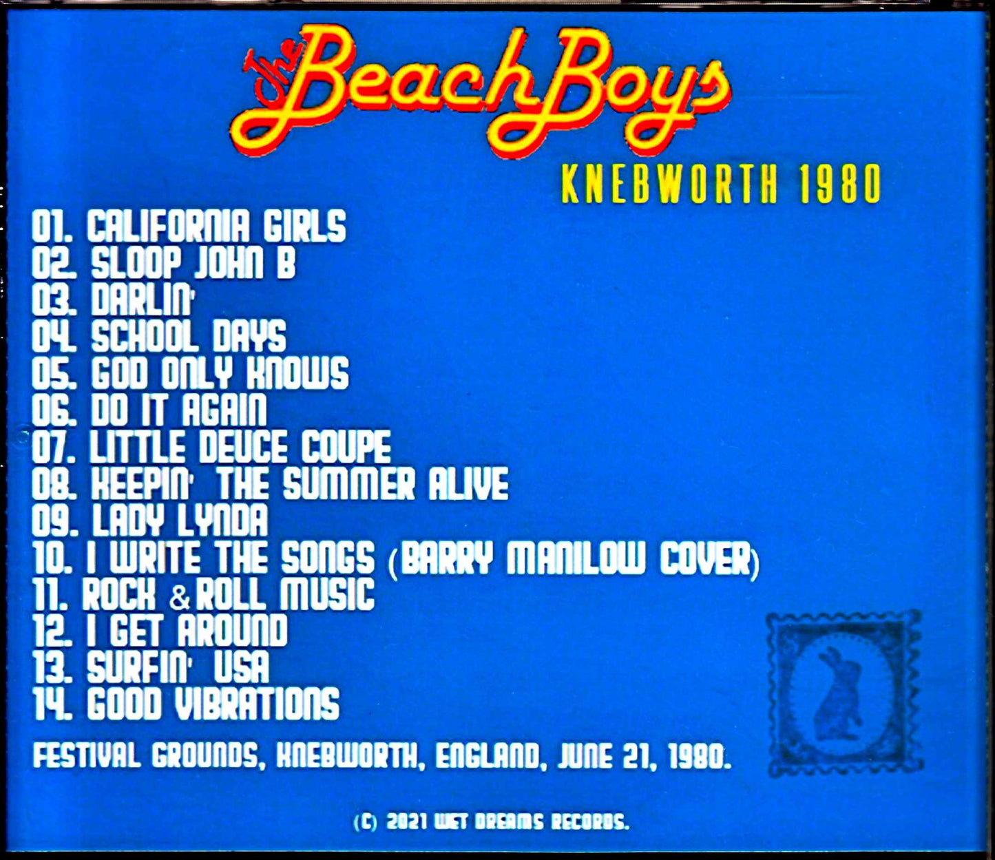 Beach Boys/England,UK 1980