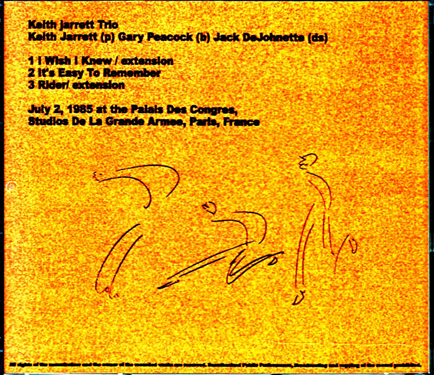 Keith Jarrett Trio/France 1985