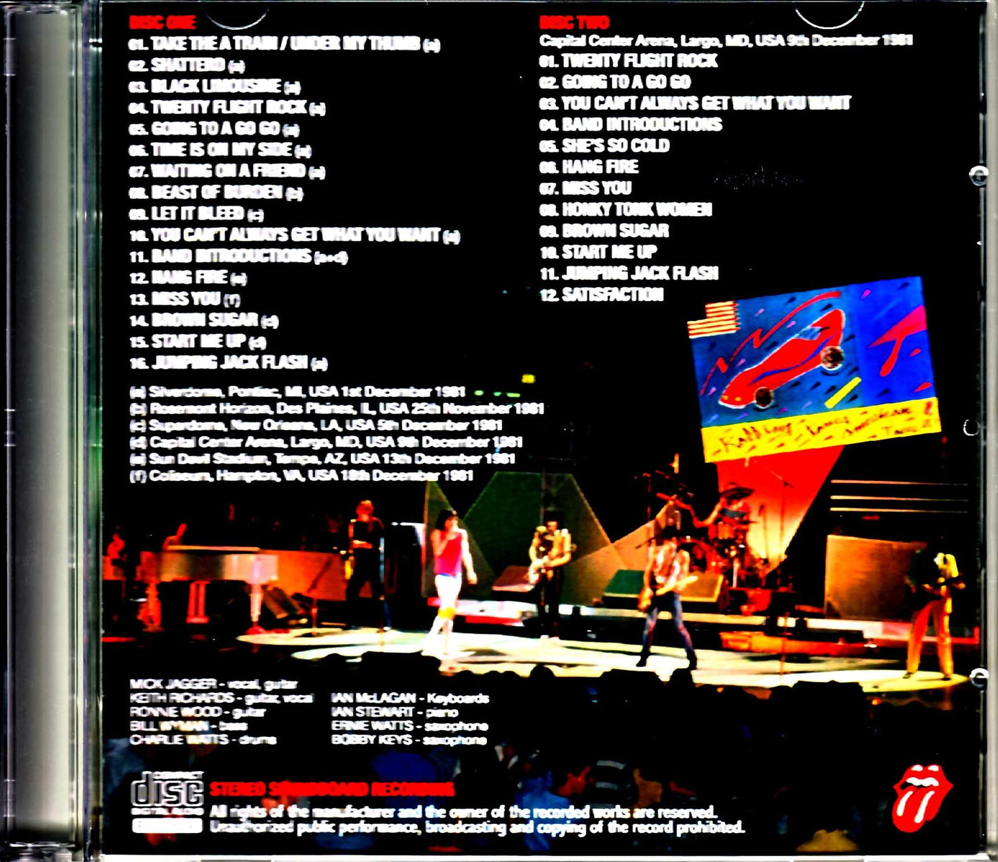 Rolling Stones/Still Life Various Broadcast Recordings Compilation