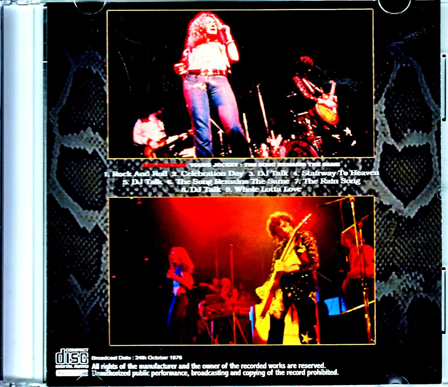 Led Zeppelin/Young Jockey Broadcast 1976
