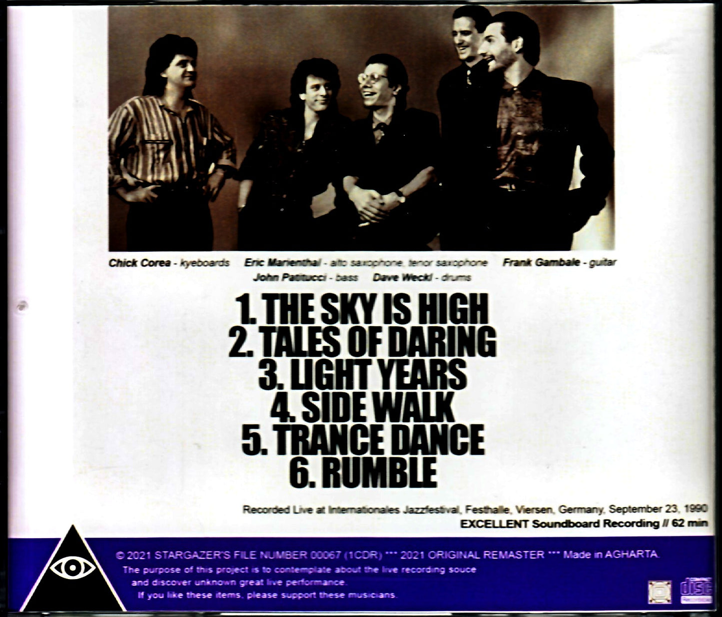 Chick Corea Elektric Band/Germany 1990