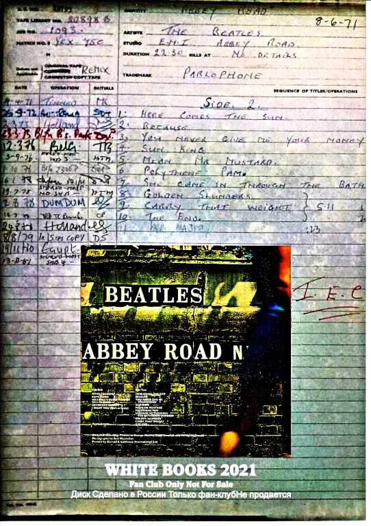 Beatles The Beatles/Abbey Road Abbey Road Safety Master Reel UK Cassette Mix and more