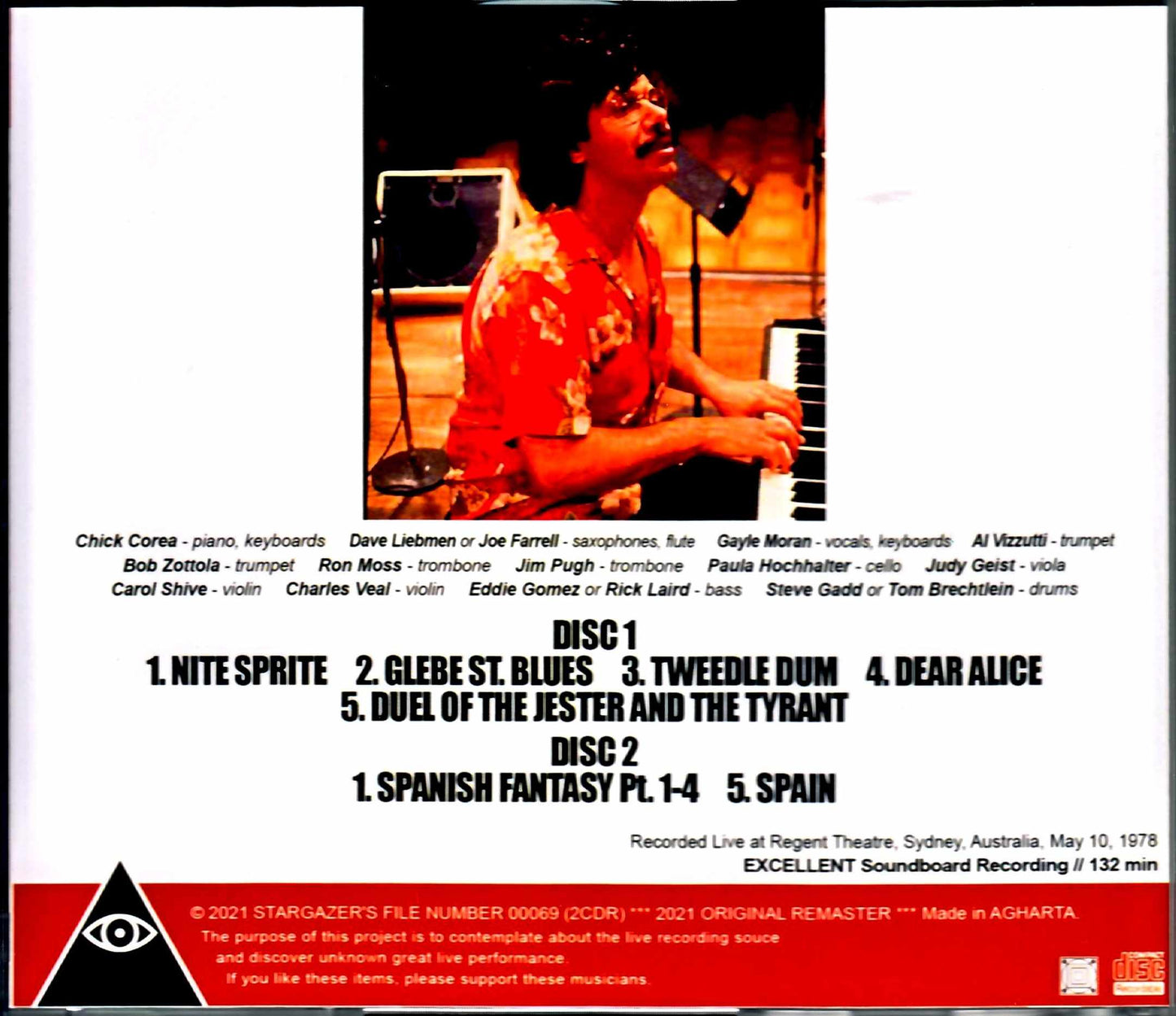 Chick Corea/Australia 1978