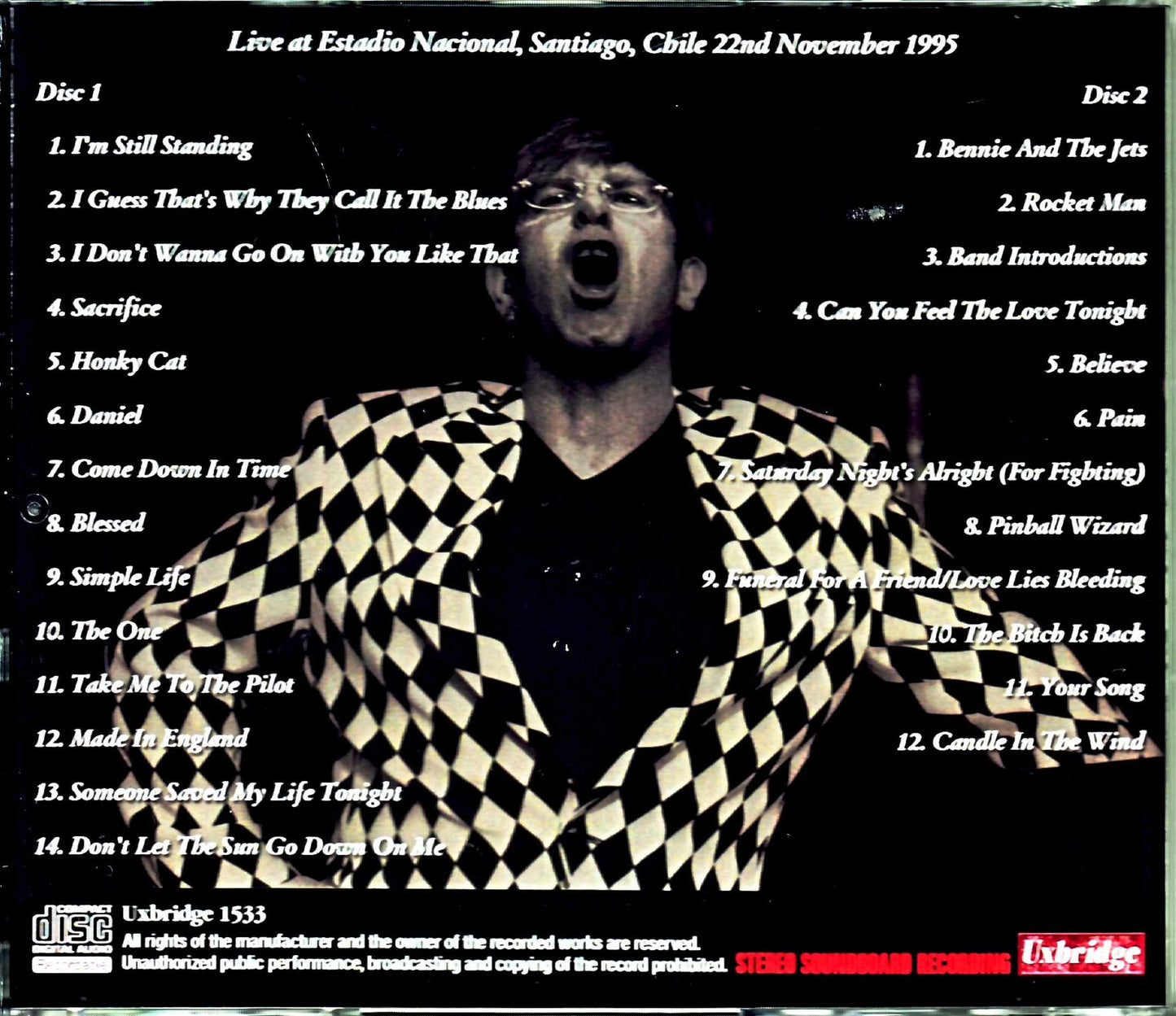 Elton John Elton John/Chile 1995 Complete