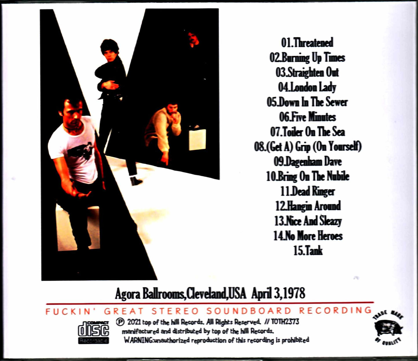 Stranglers/OH,USA 1978