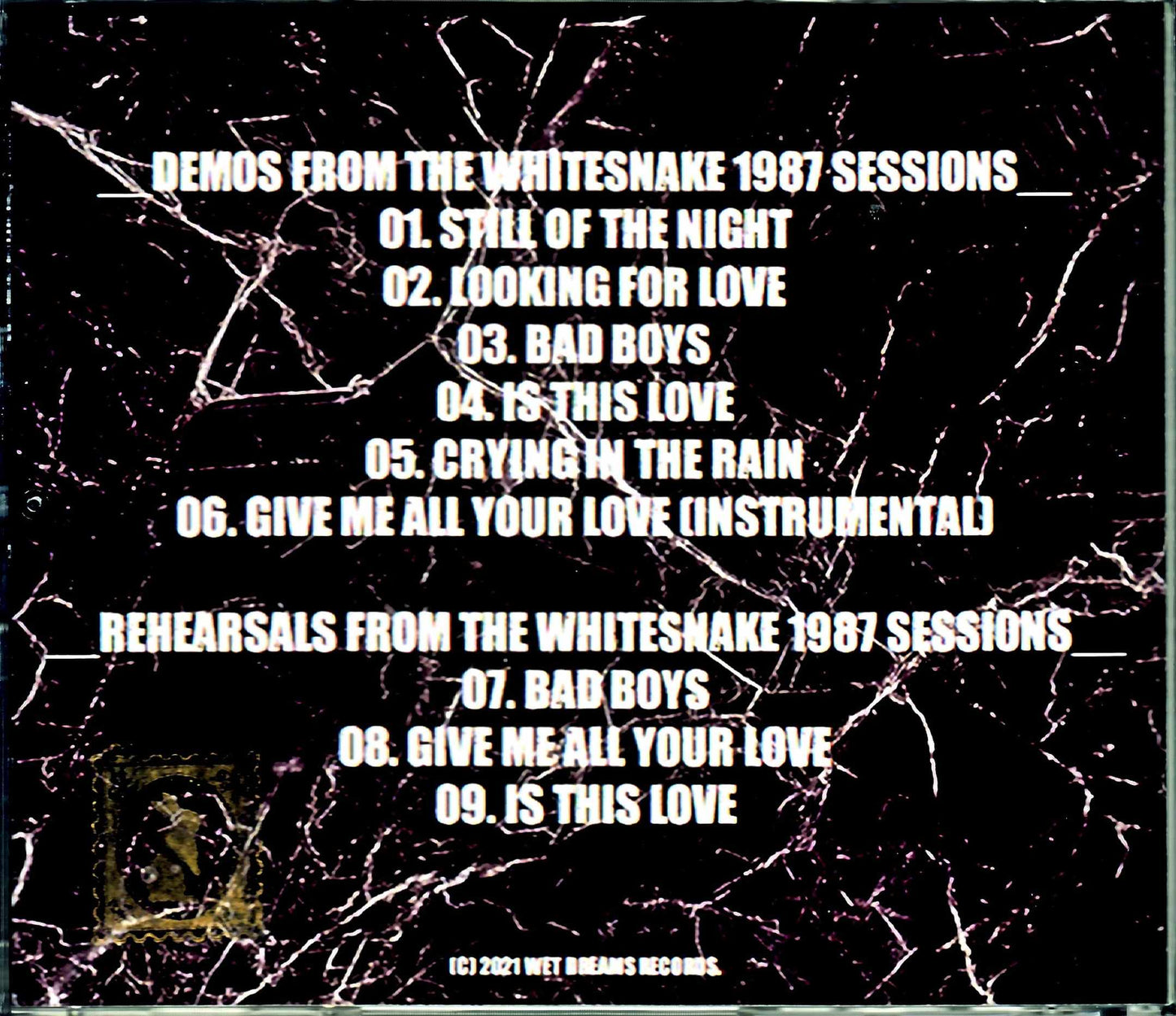 Whitesnake/Demos & Rehearsals of 1987 Session