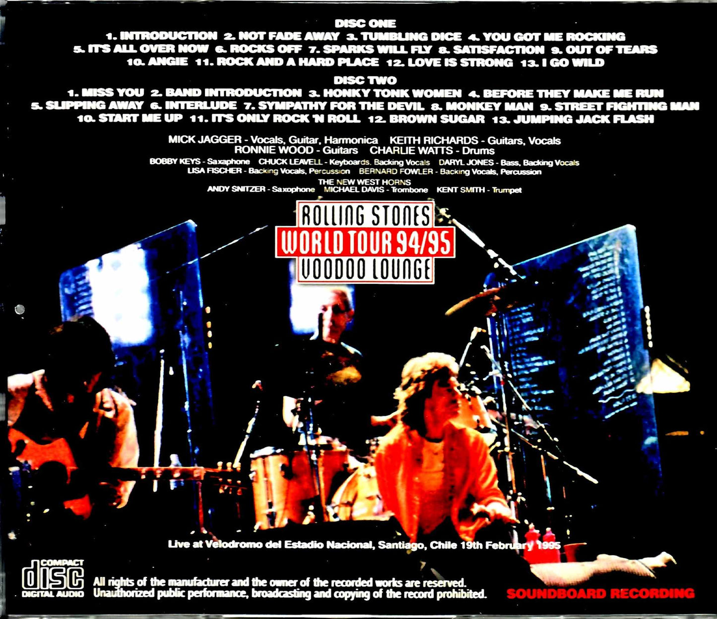 Rolling Stones/Chile 1995 Upgrade