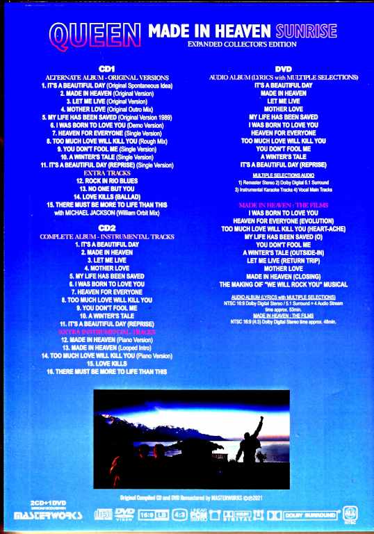 Queen Made in Heaven Sunrise Expanded Collector's Edition