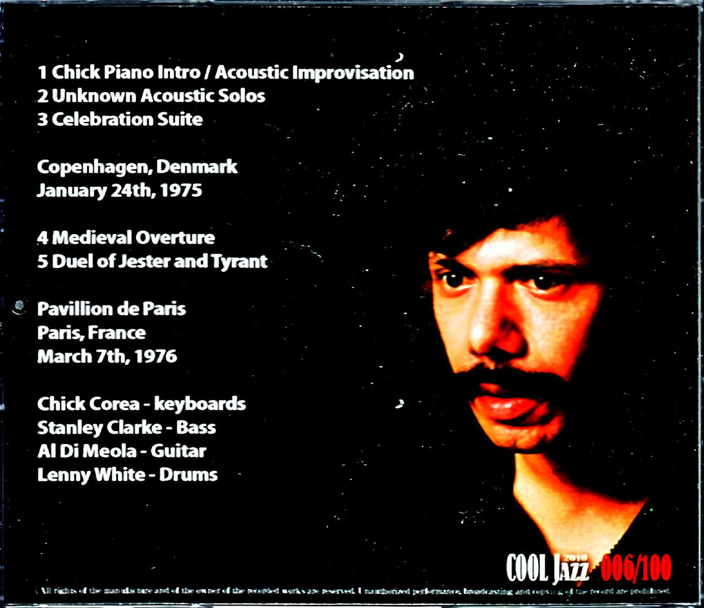 Return to Forever/Denmark 1975 & more