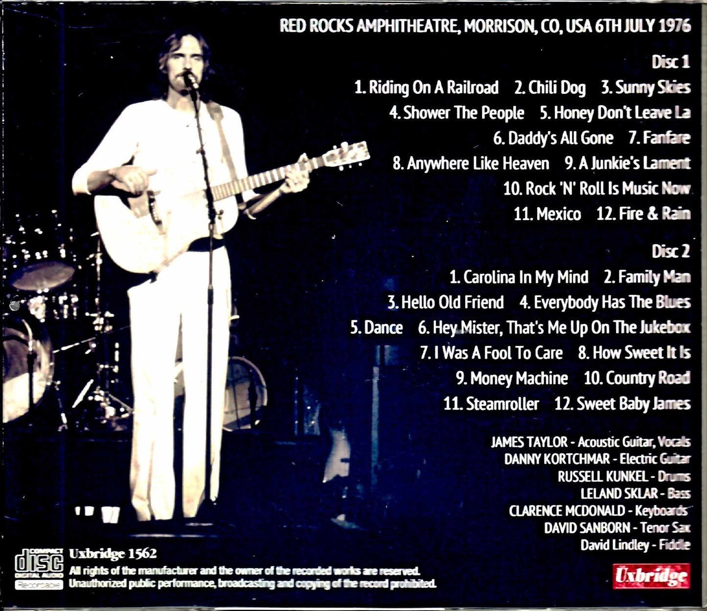 James Taylor James Taylor/CO,USA 1976