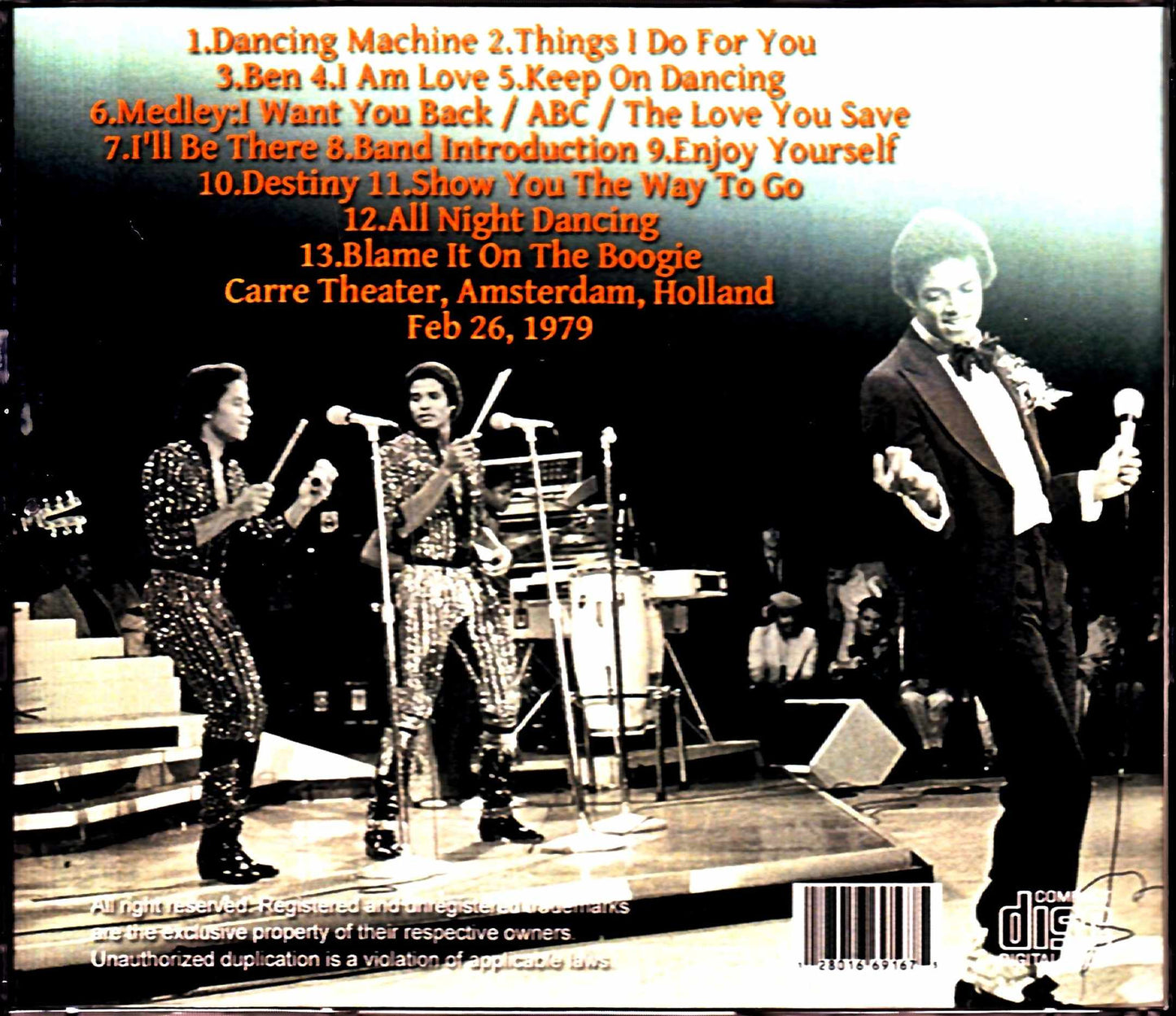 Jacksons/Holland 1979