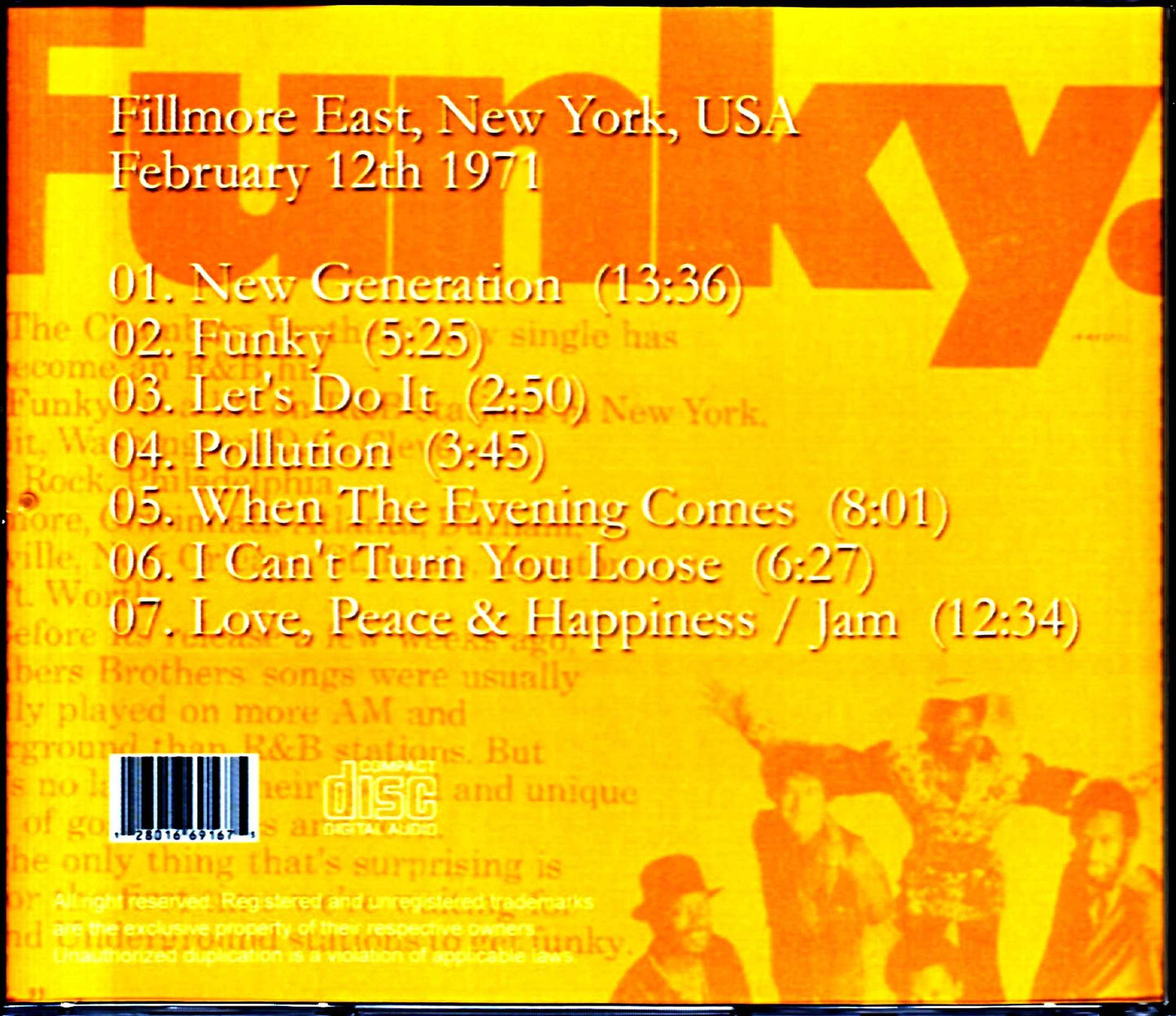 Chambers Brothers/NY,USA 1971
