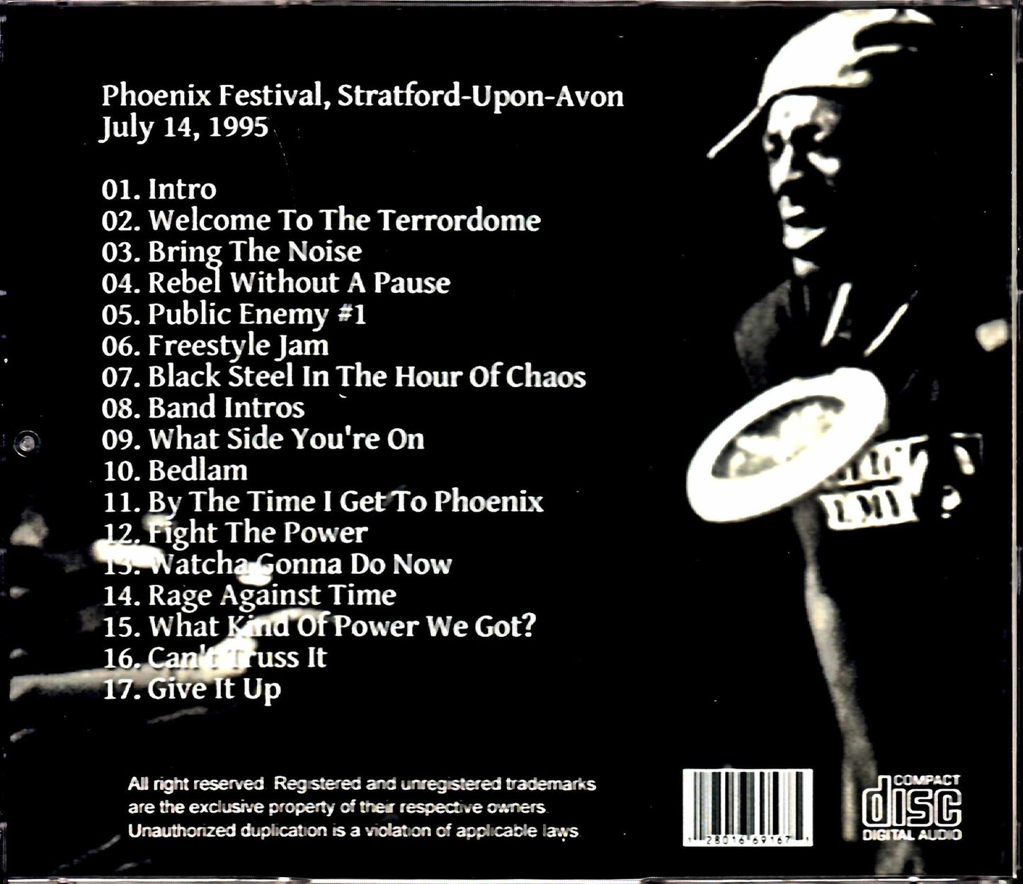 Public Enemy/England,UK 1995