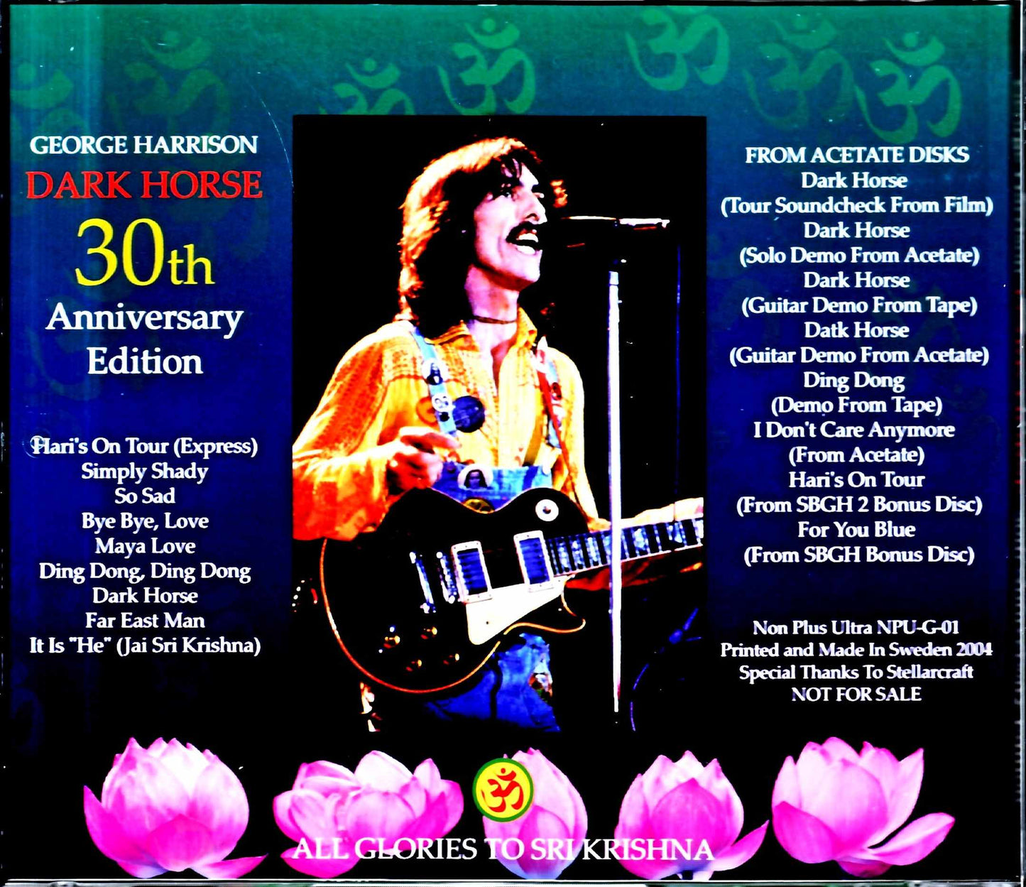 George Harrison / Dark Horse 30th Anniversary Edition